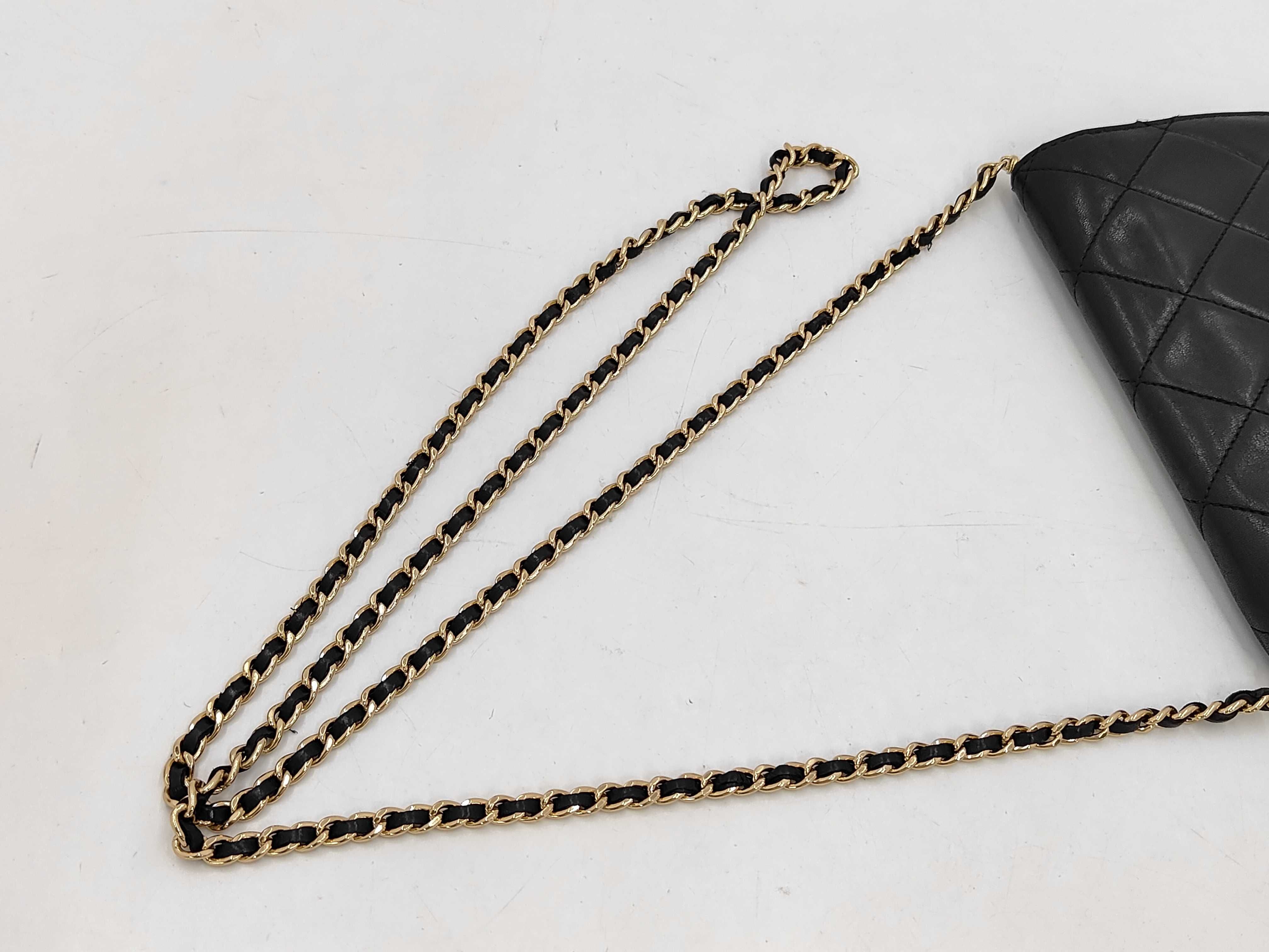 Lambskin Matelassé Coco Lock Chain Wallet Shoulder Bag — view 5