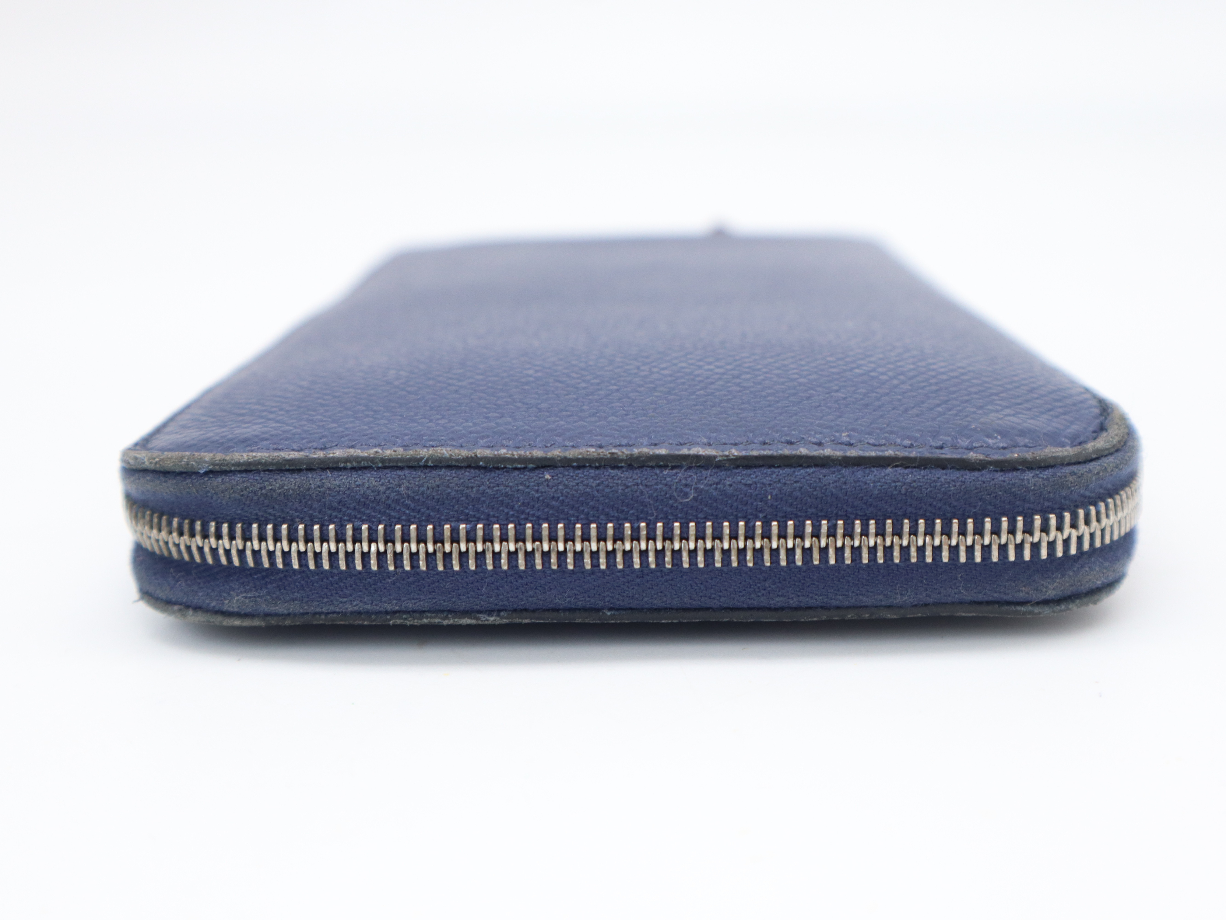 Azap Silk In Long Wallet, Navy, Z Stamp — view 5