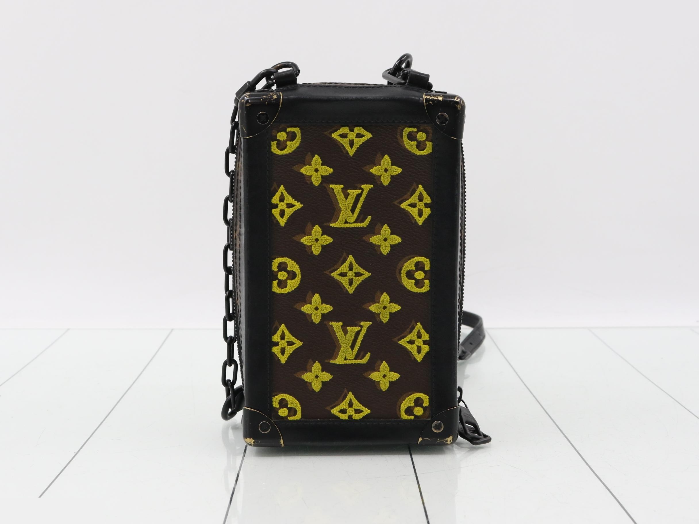 Monogram Tuftage Vertical Soft Trunk Shoulder Bag — view 2