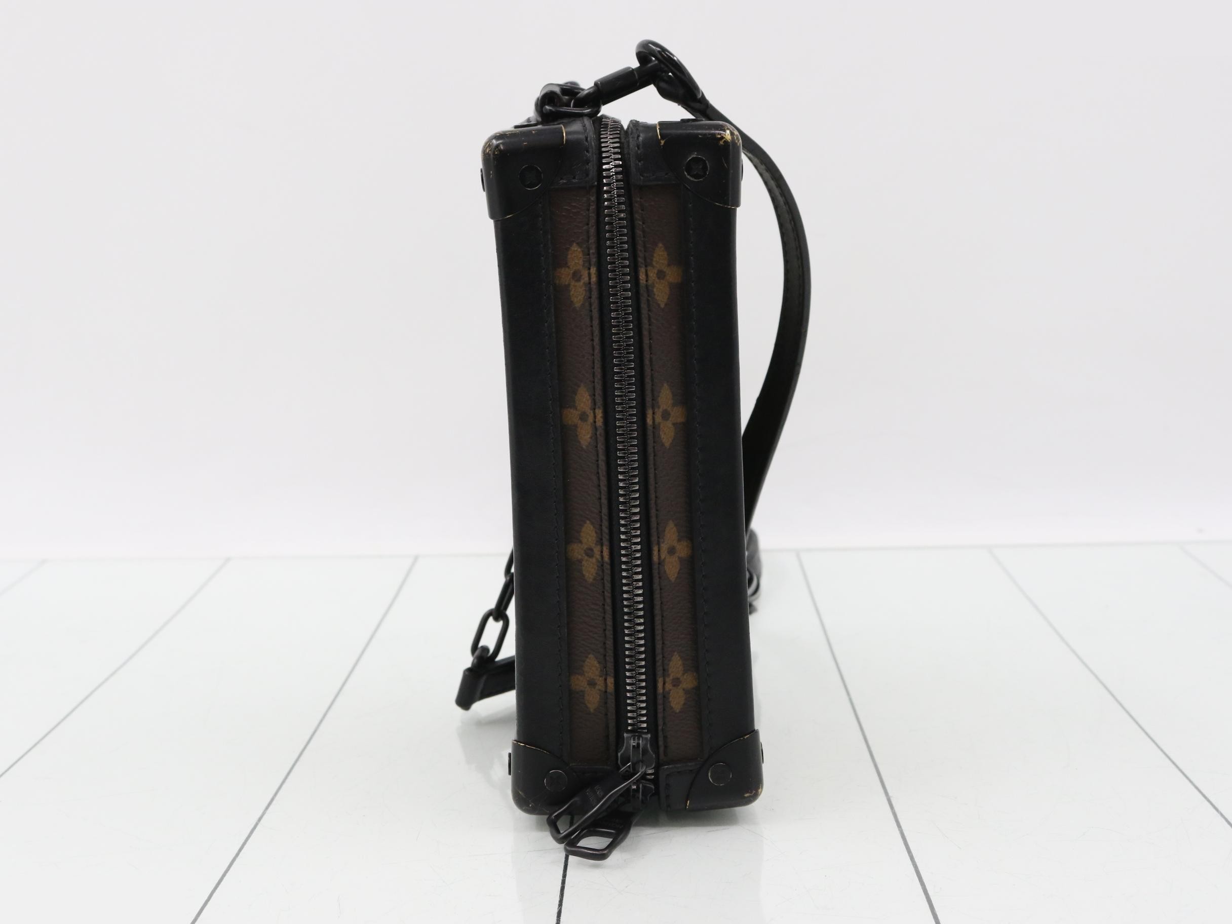 Monogram Tuftage Vertical Soft Trunk Shoulder Bag — view 3