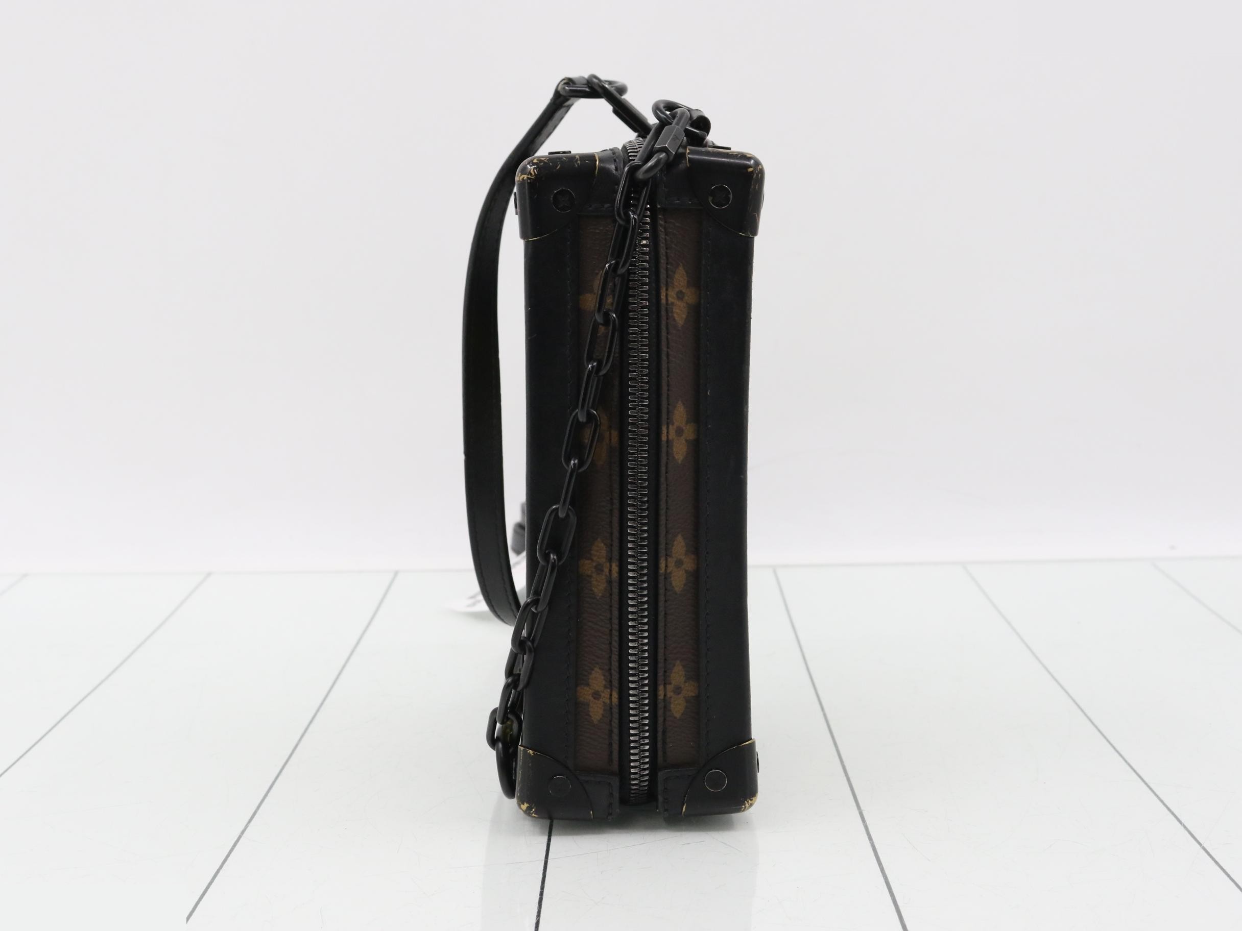 Monogram Tuftage Vertical Soft Trunk Shoulder Bag — view 4