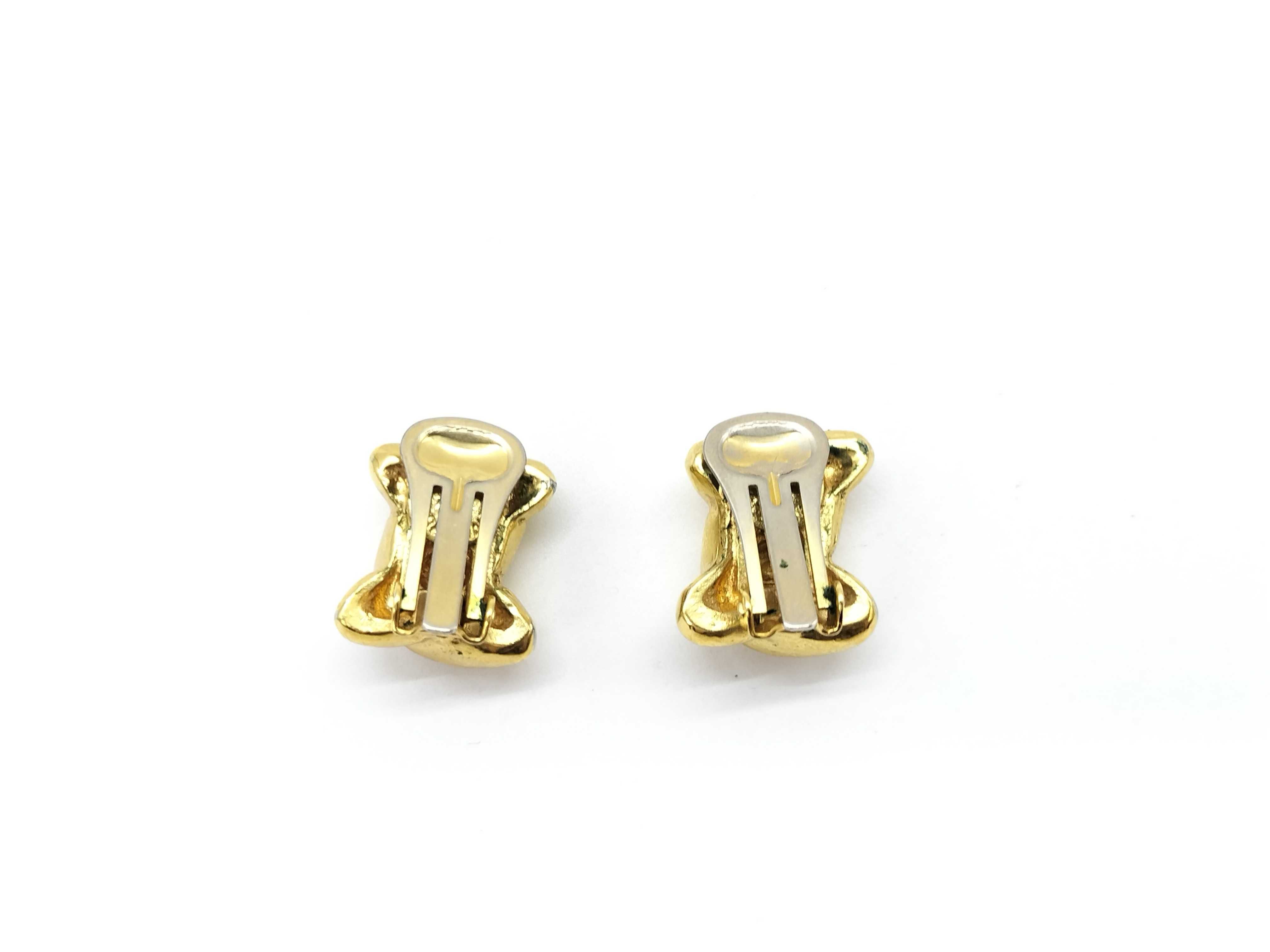 Triomphe Earrings, Gold Earrings — view 3
