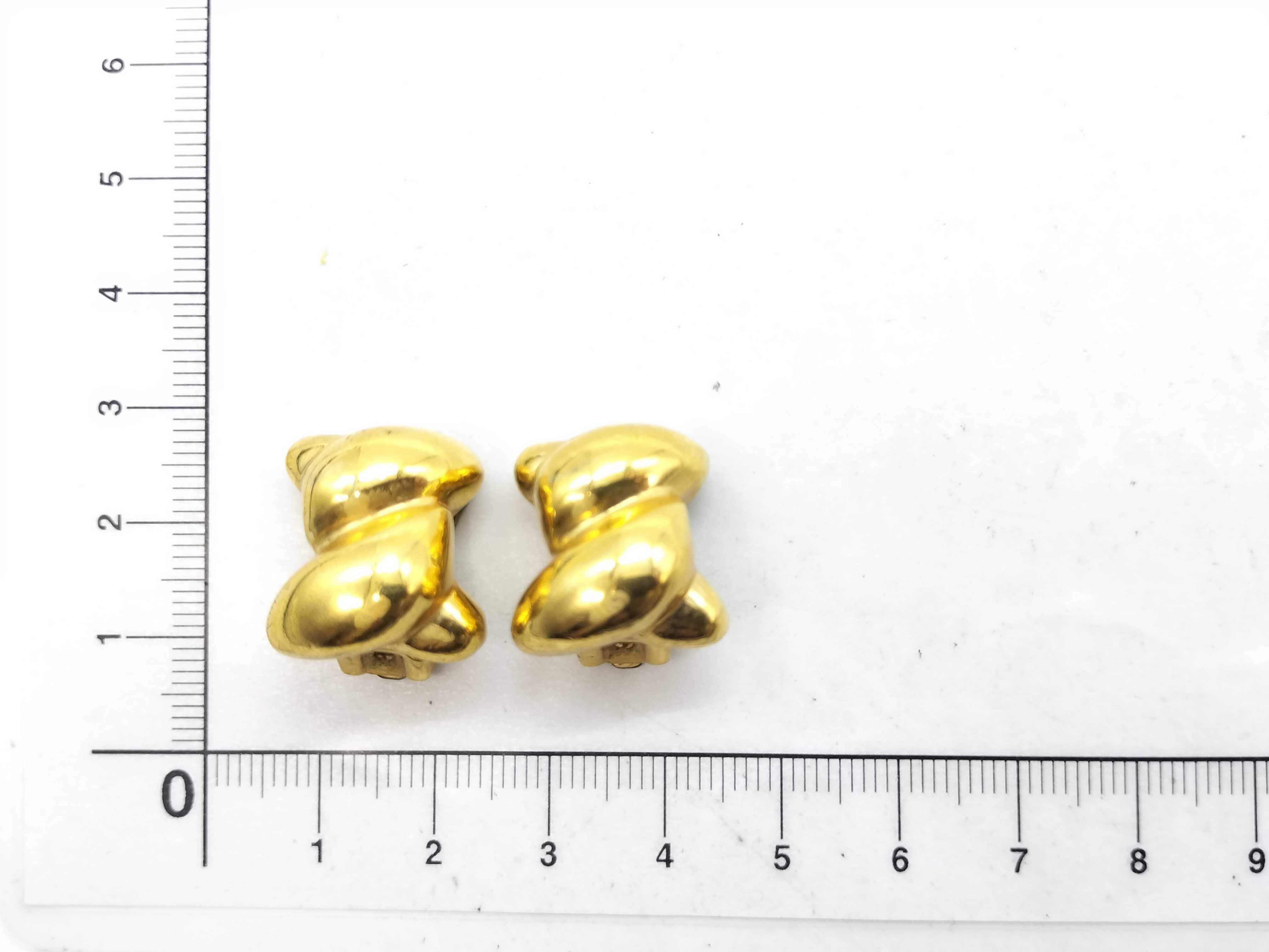 Triomphe Earrings, Gold Earrings — view 6