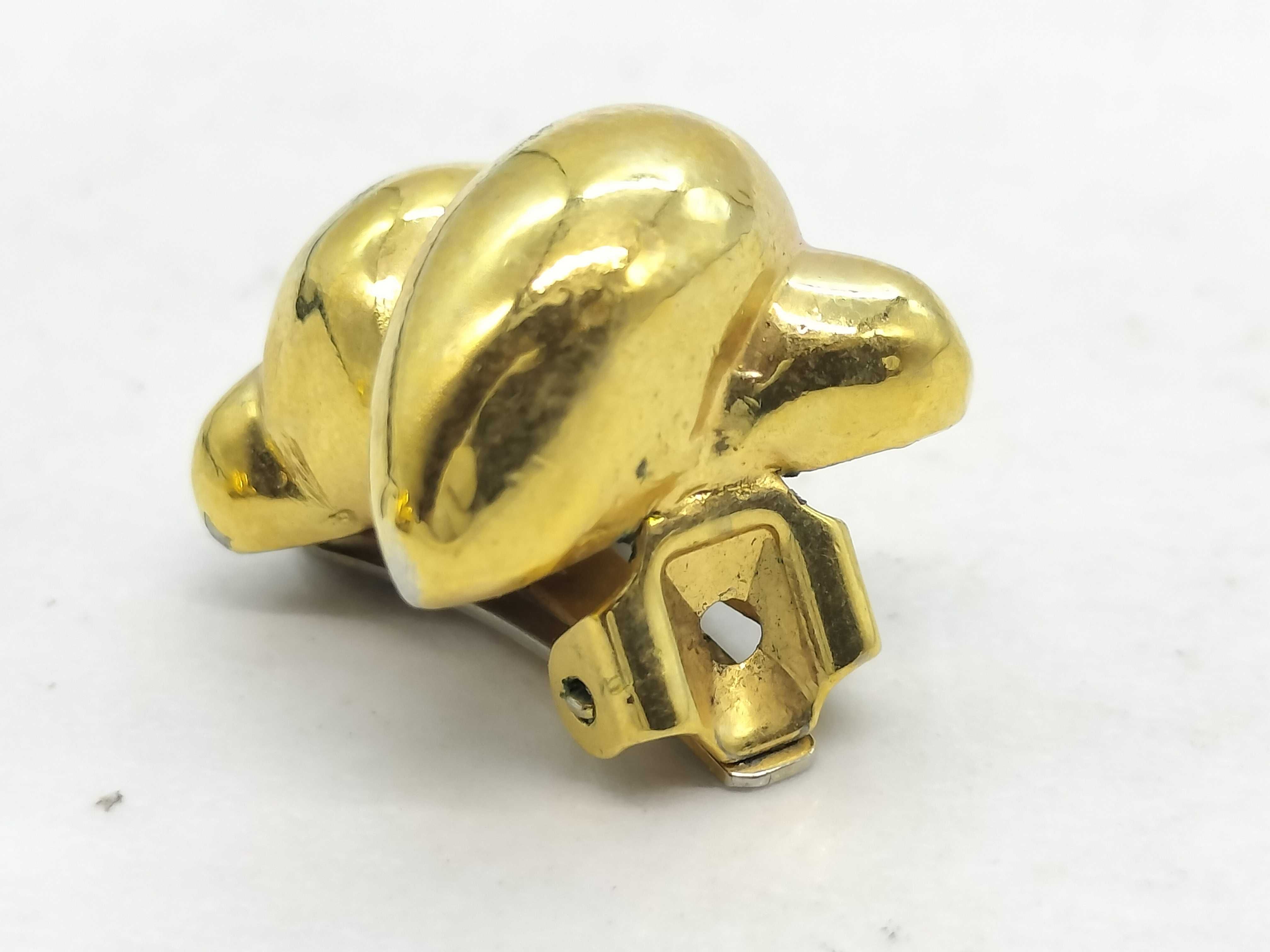Triomphe Earrings, Gold Earrings — view 7