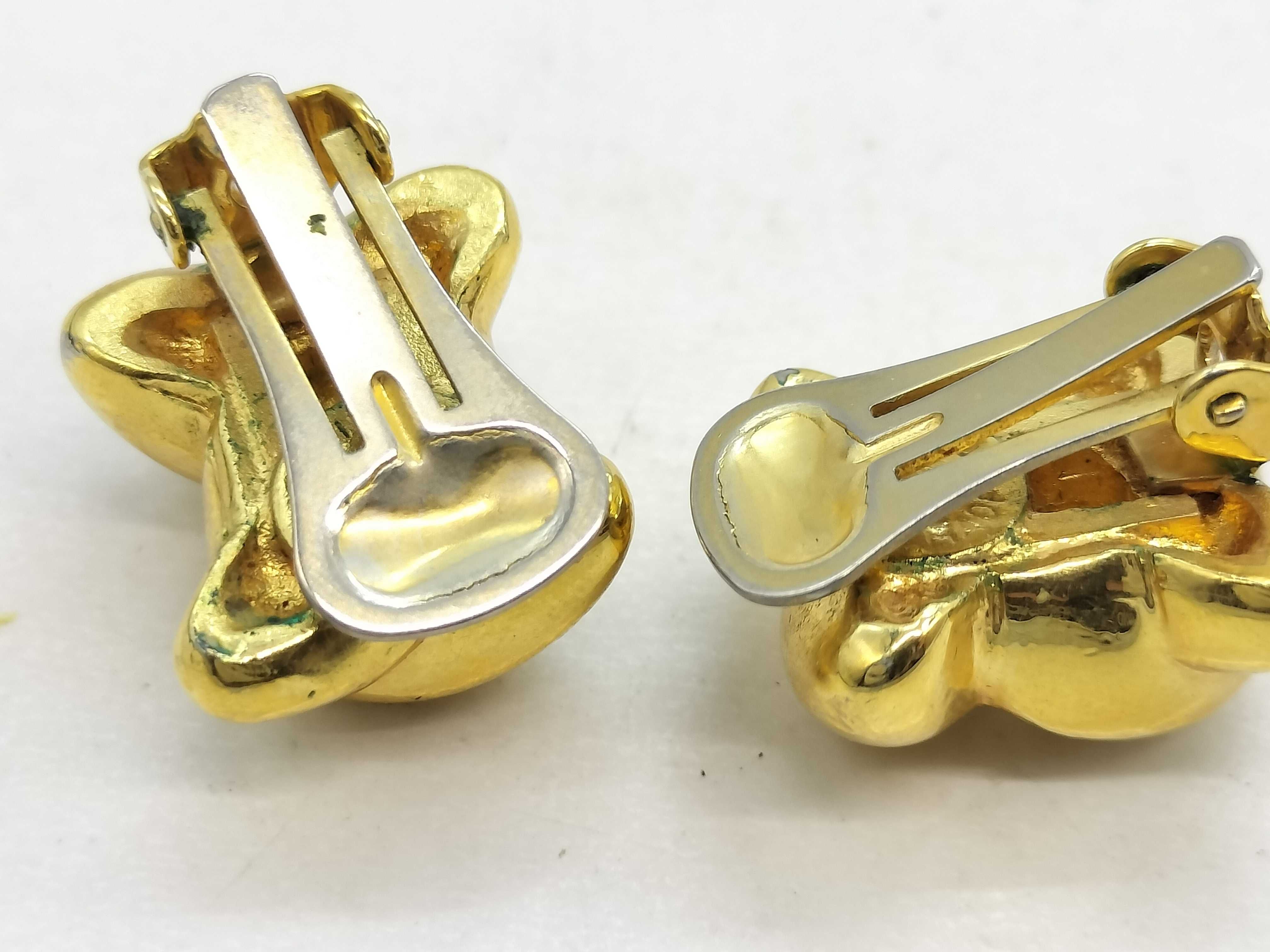 Triomphe Earrings, Gold Earrings — view 8