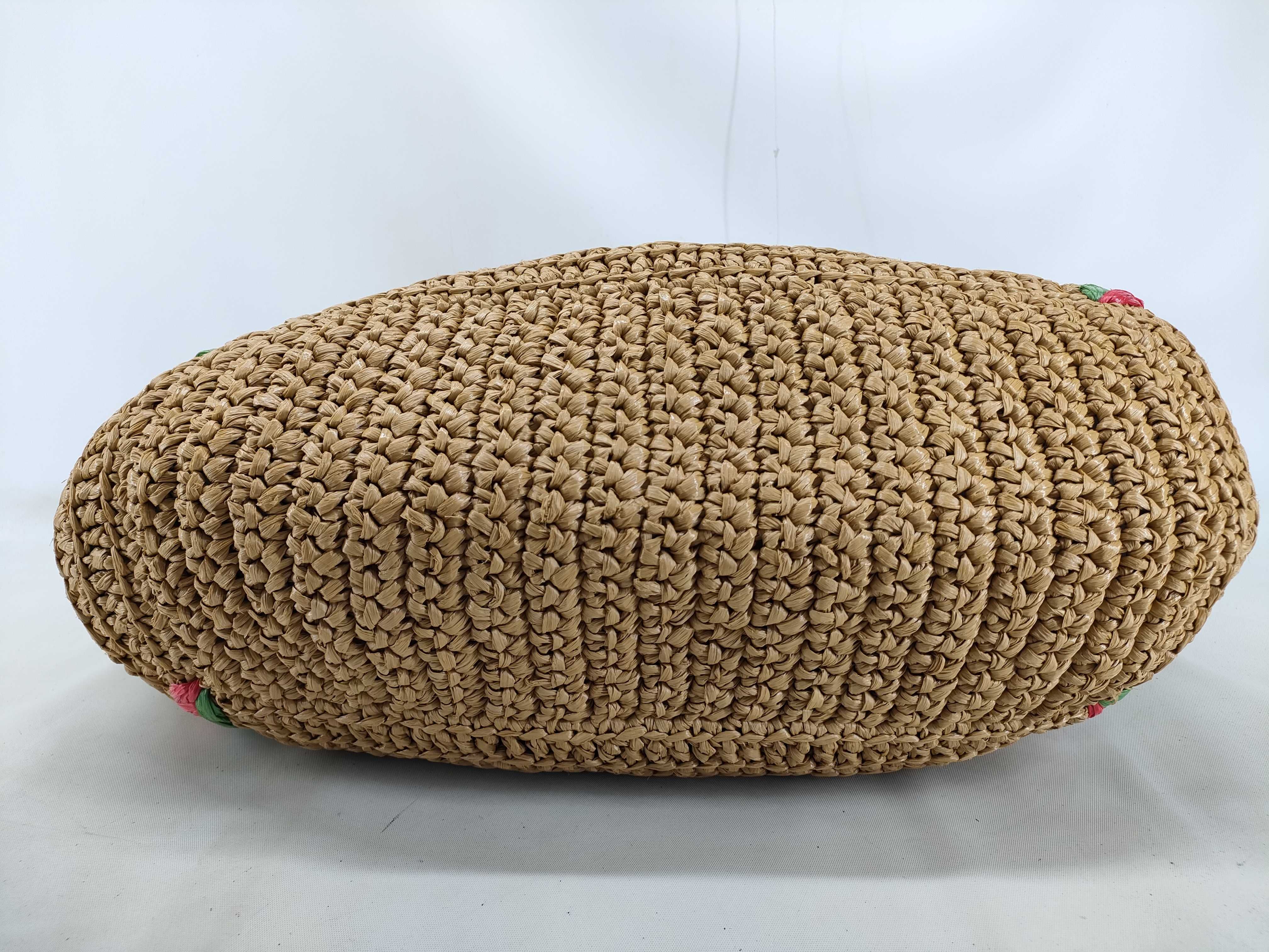GG Marmont Raffia Leather Medium Tote Bag 574431 204991 Tote Bag — view 3