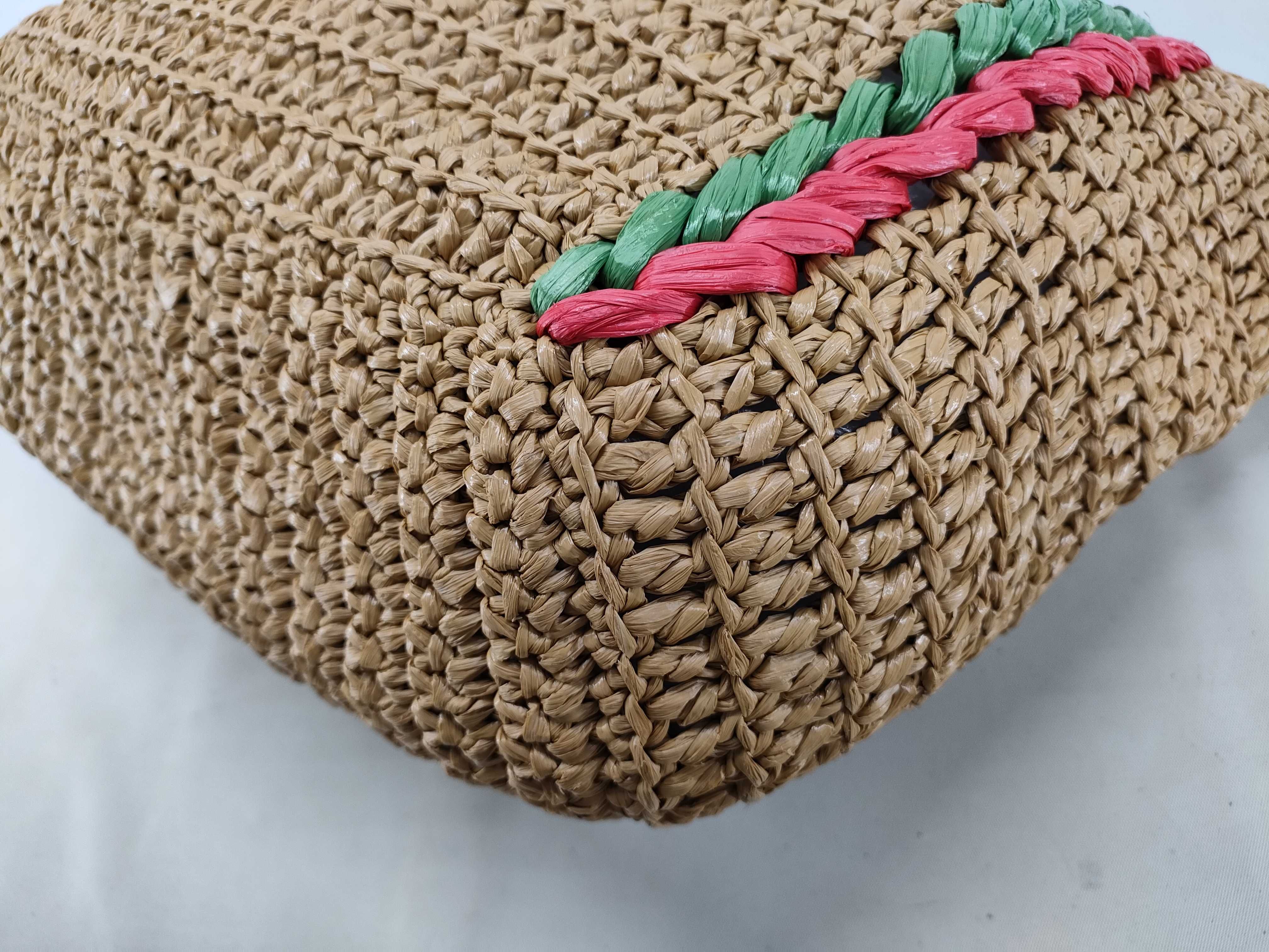 GG Marmont Raffia Leather Medium Tote Bag 574431 204991 Tote Bag — view 4