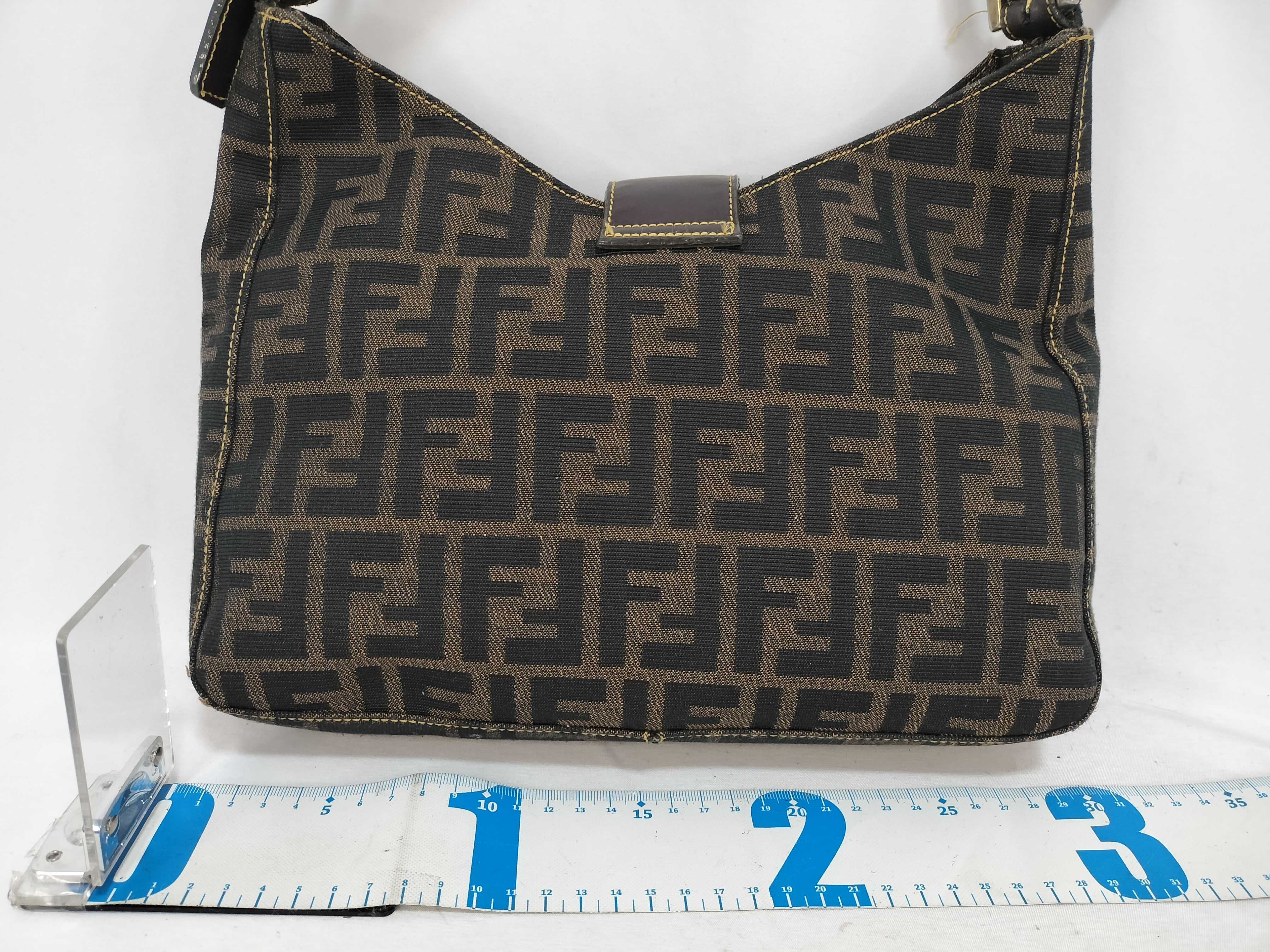 Zucca pattern Fendi handbag Zucca pattern canvas shoulder bag — view 2