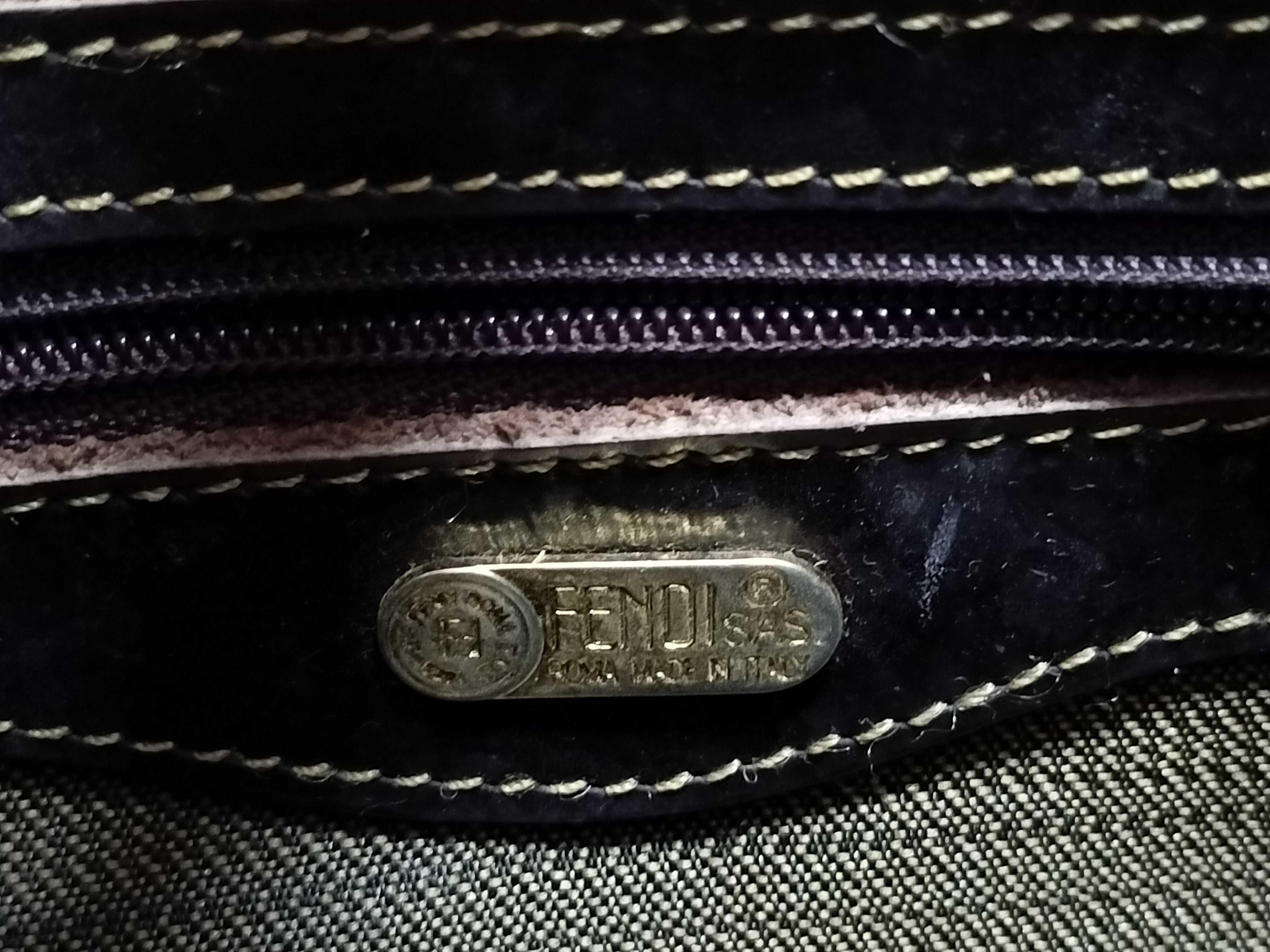 Zucca pattern Fendi handbag Zucca pattern canvas shoulder bag — view 12