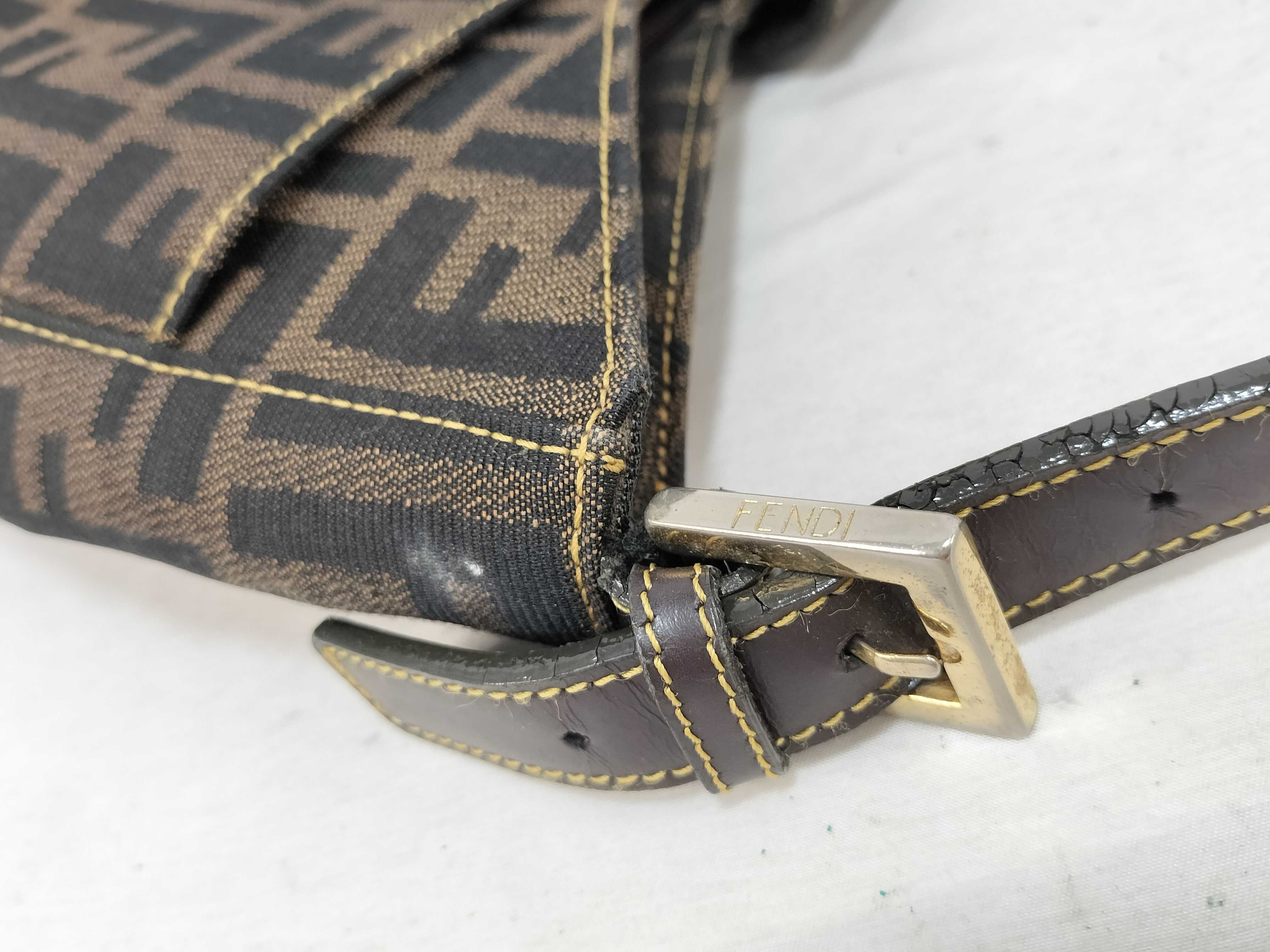 Zucca pattern Fendi handbag Zucca pattern canvas shoulder bag — view 5