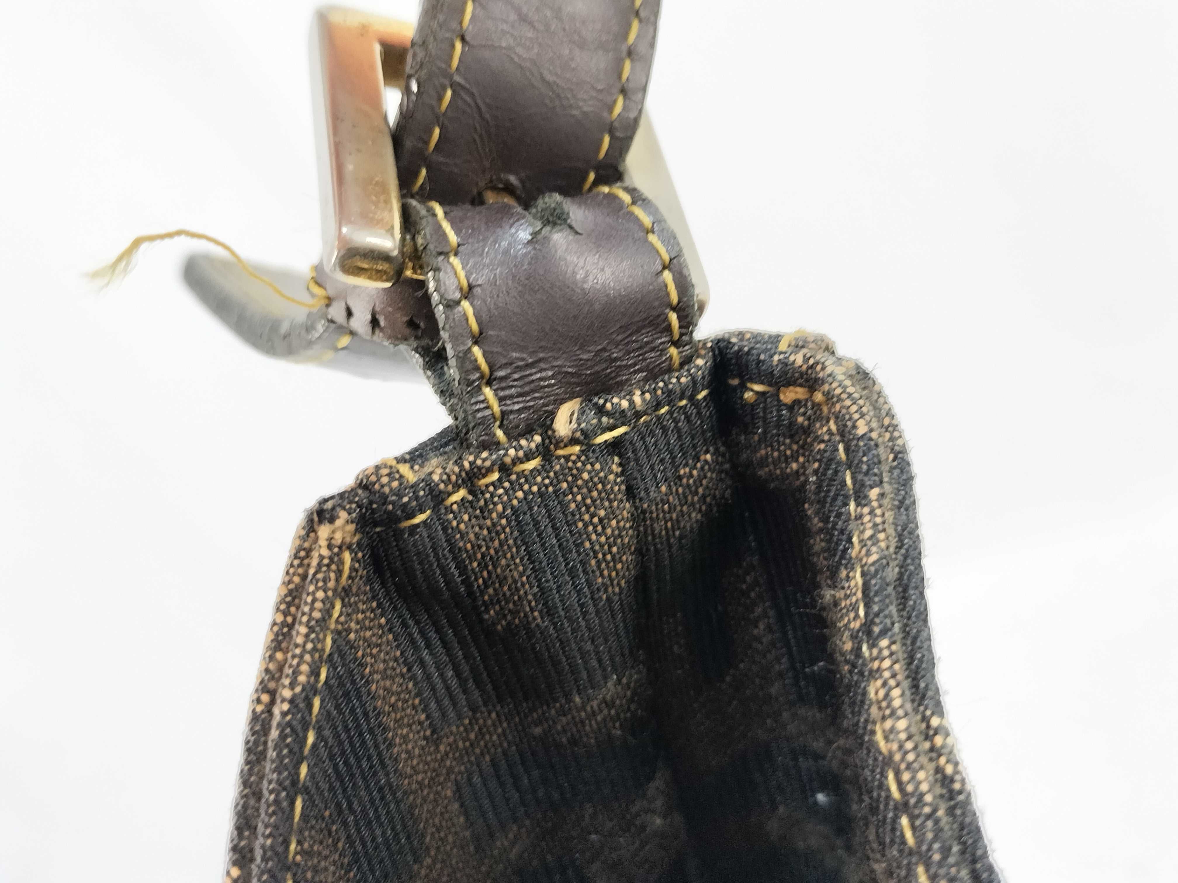 Zucca pattern Fendi handbag Zucca pattern canvas shoulder bag — view 9