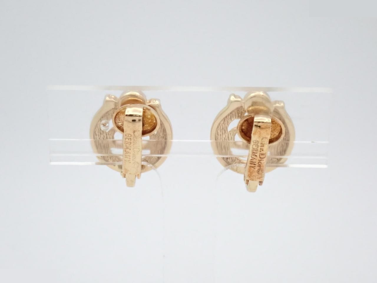 Other rhinestones, precious metals, earrings — view 2