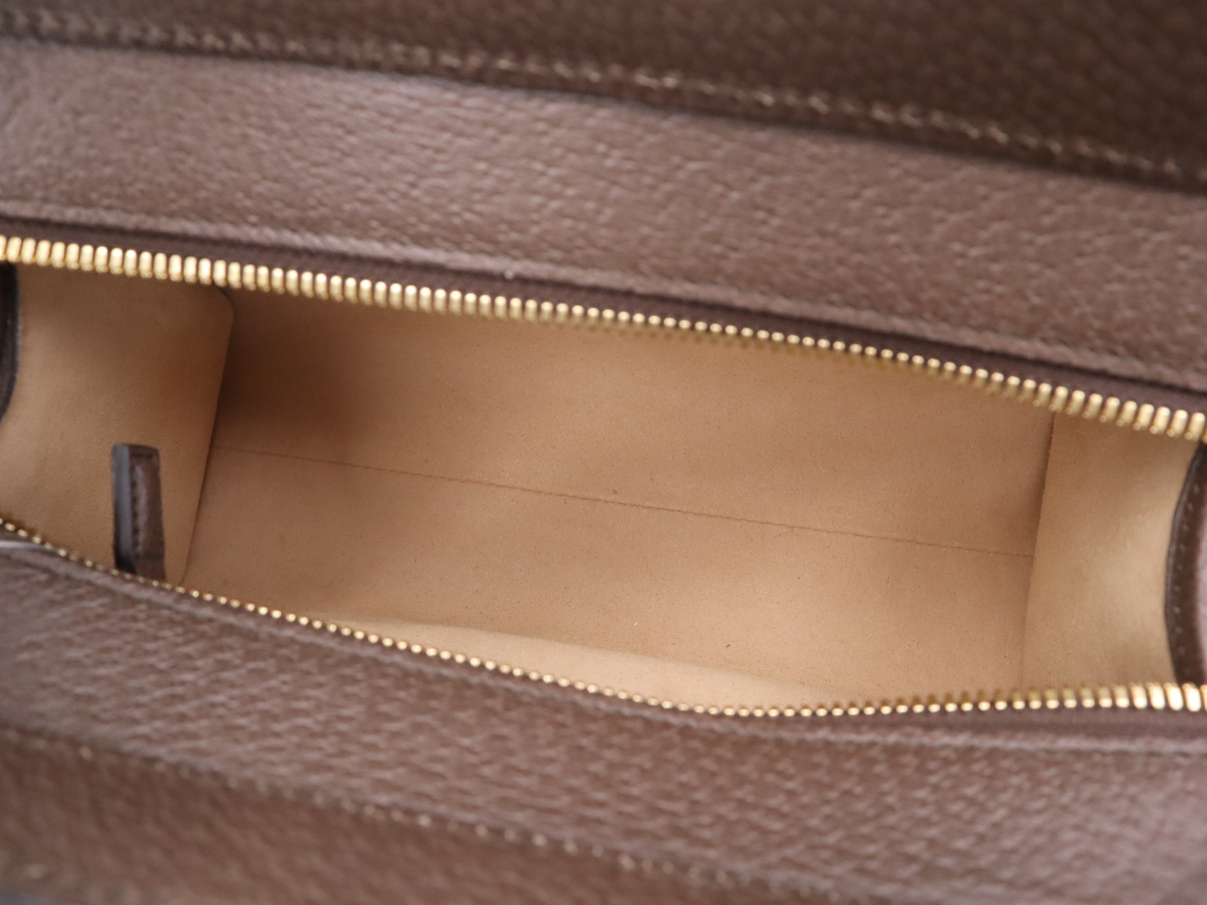 693724 GG Supreme Ophidia 2-Way Handbag, Sherry Line, Beige/Brown, with Shoulder Strap — view 9