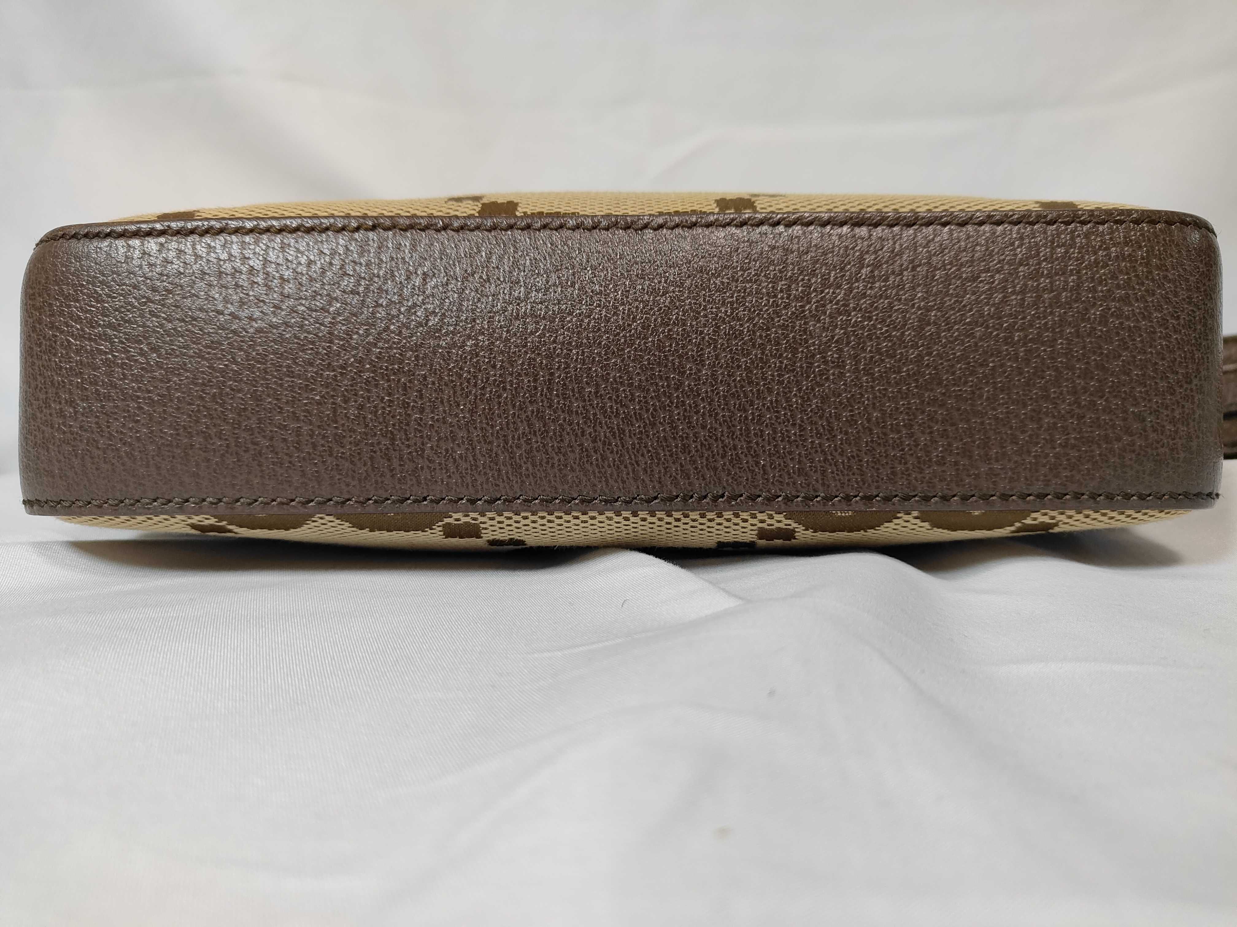 GG Canvas Jumbo GG Canvas Sherry Line Shoulder Bag (675891) — view 7