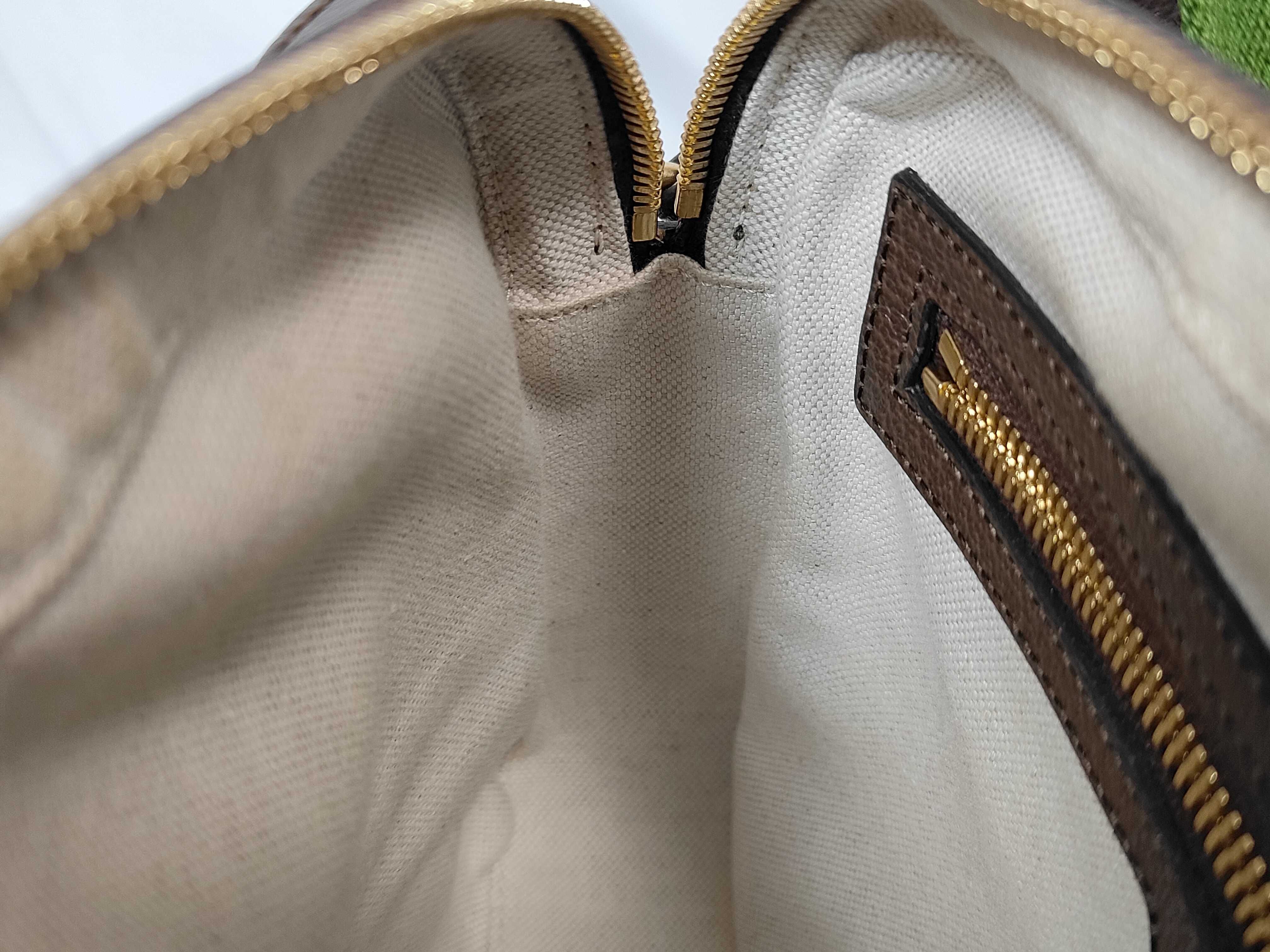 GG Canvas Jumbo GG Canvas Sherry Line Shoulder Bag (675891) — view 9