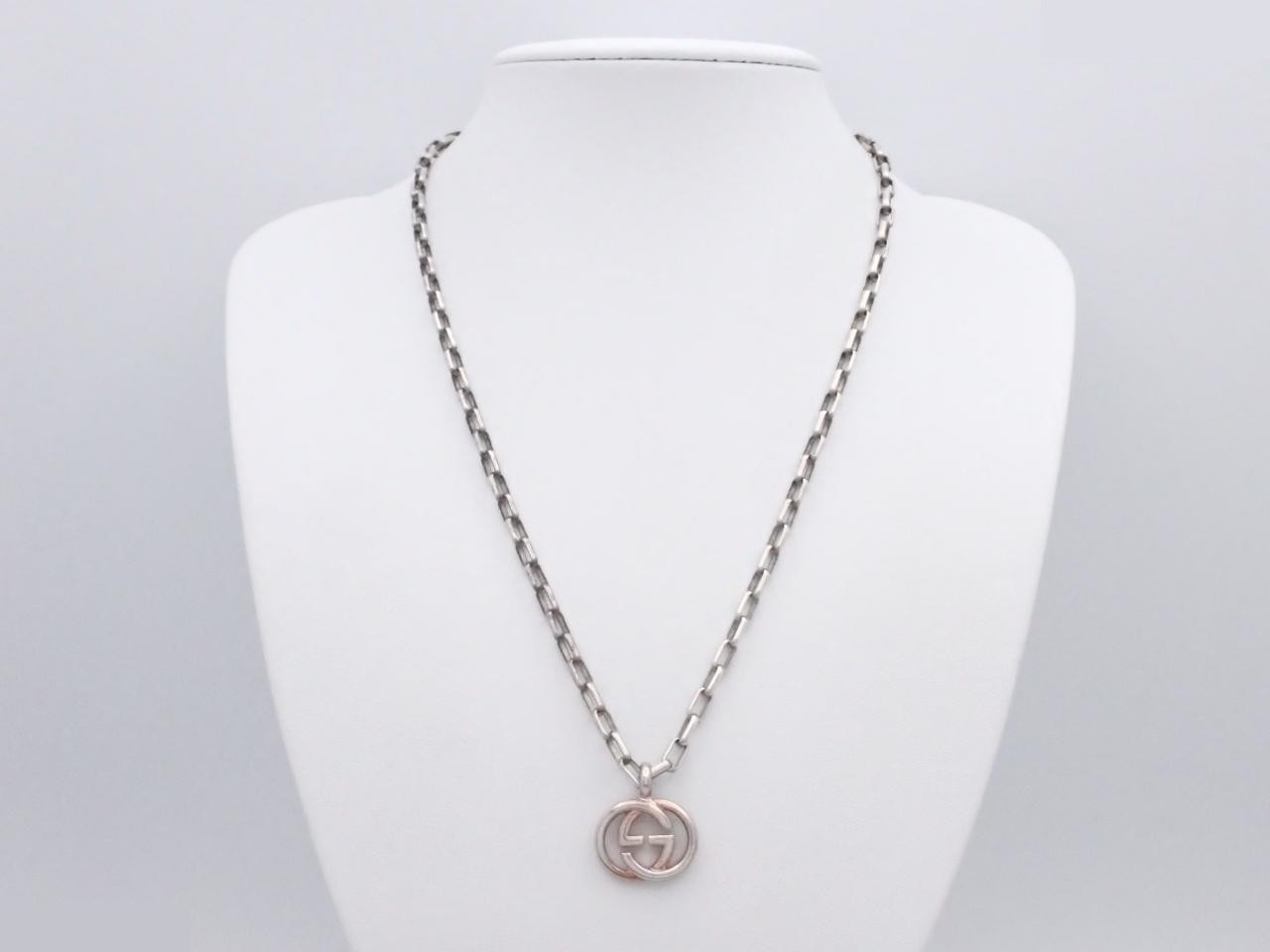 Interlocking Necklace, Sterling Silver (925), 22.6g — view 3