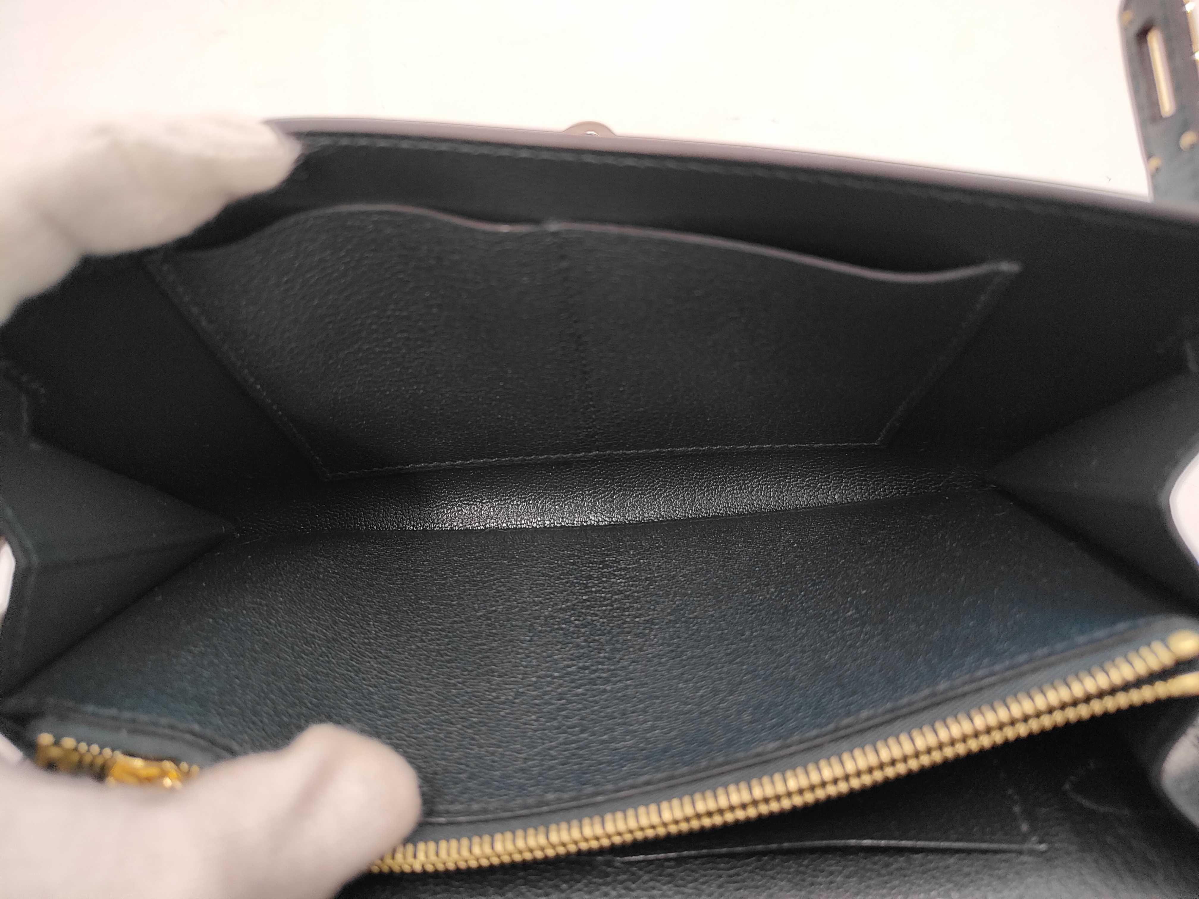 Kelly To Go Chevre Vert Electrum Hardware G Stamp Shoulder Bag — view 8