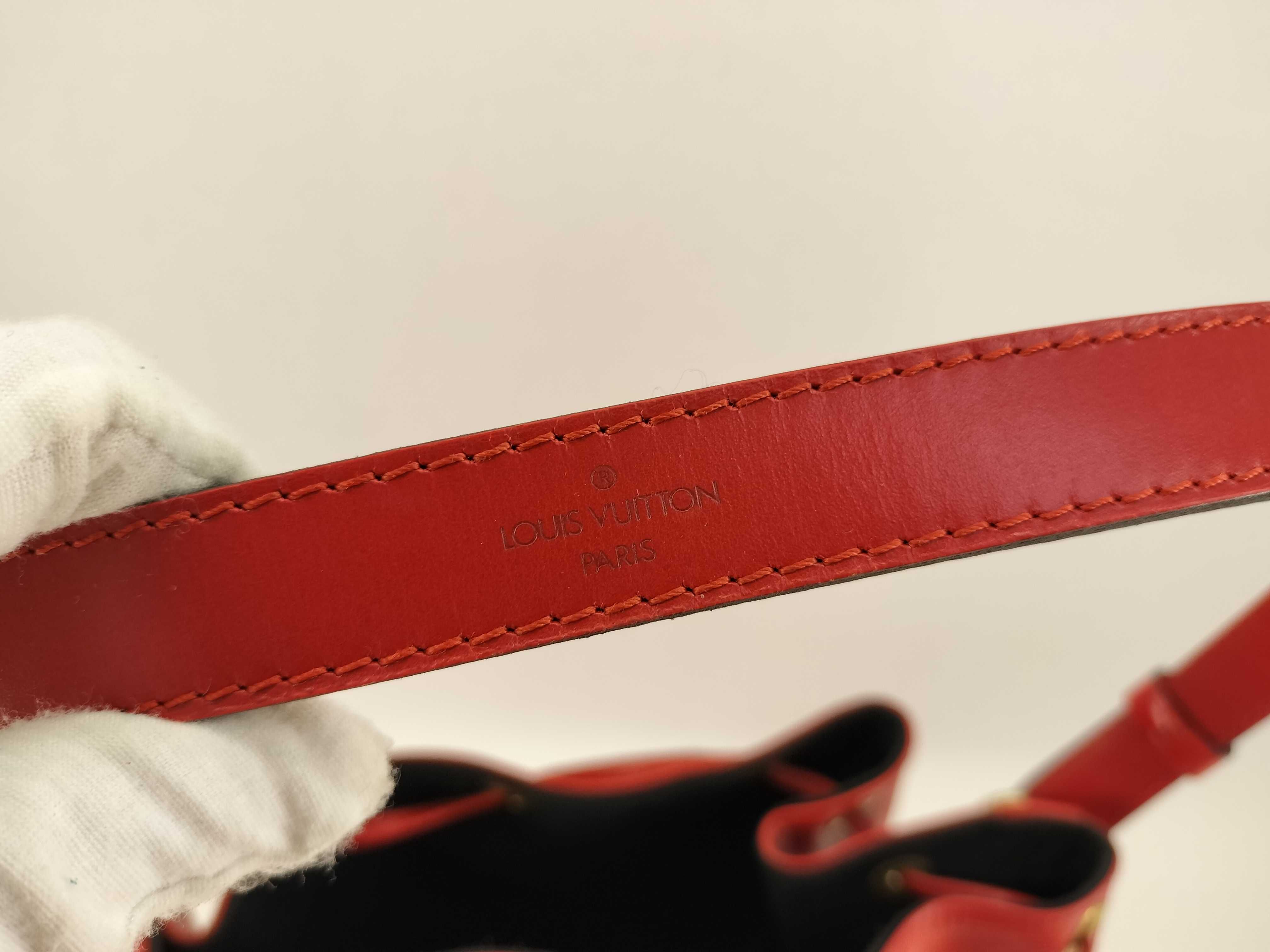 Epi Red Shoulder Bag — view 4