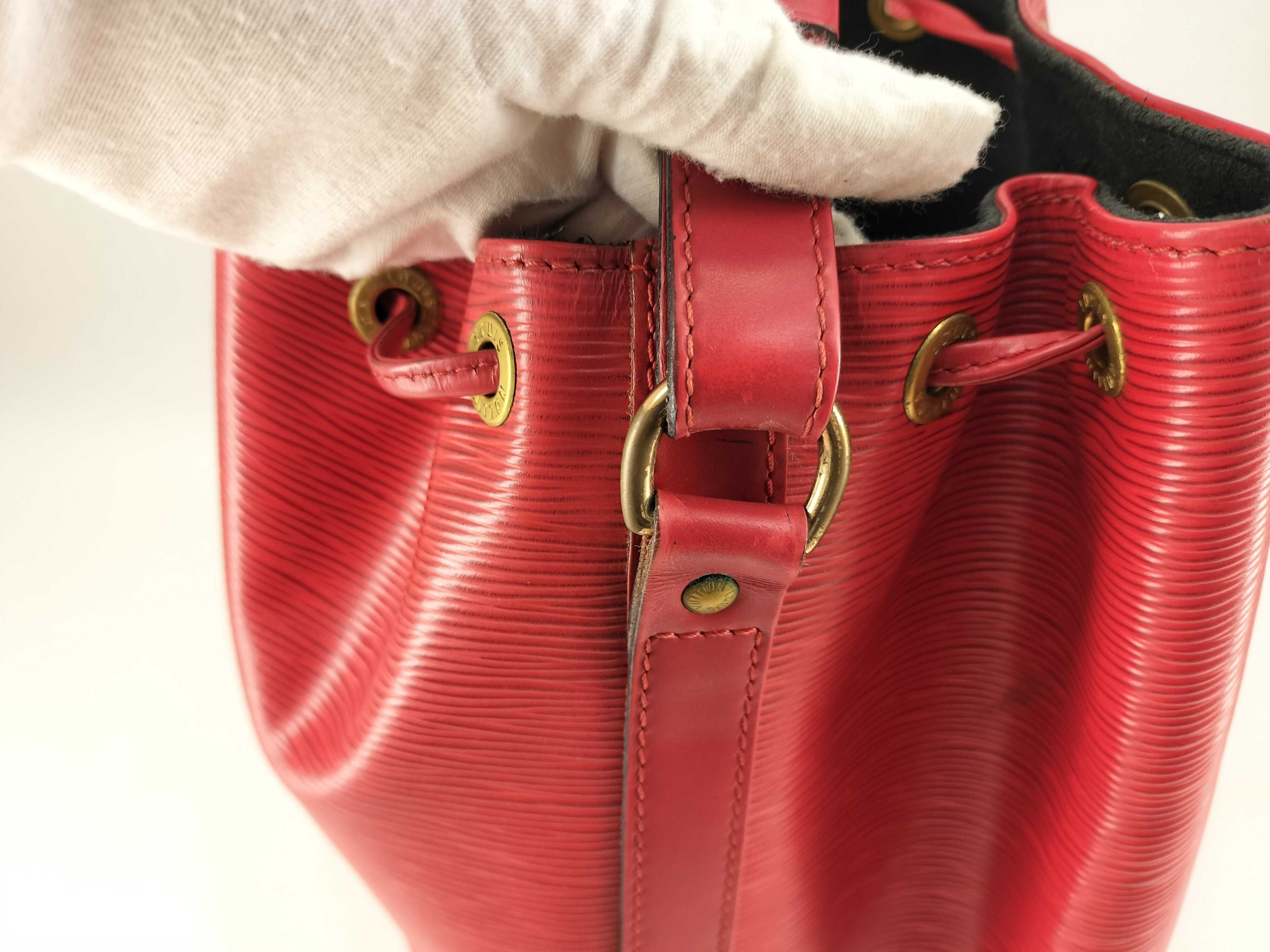 Epi Red Shoulder Bag — view 5