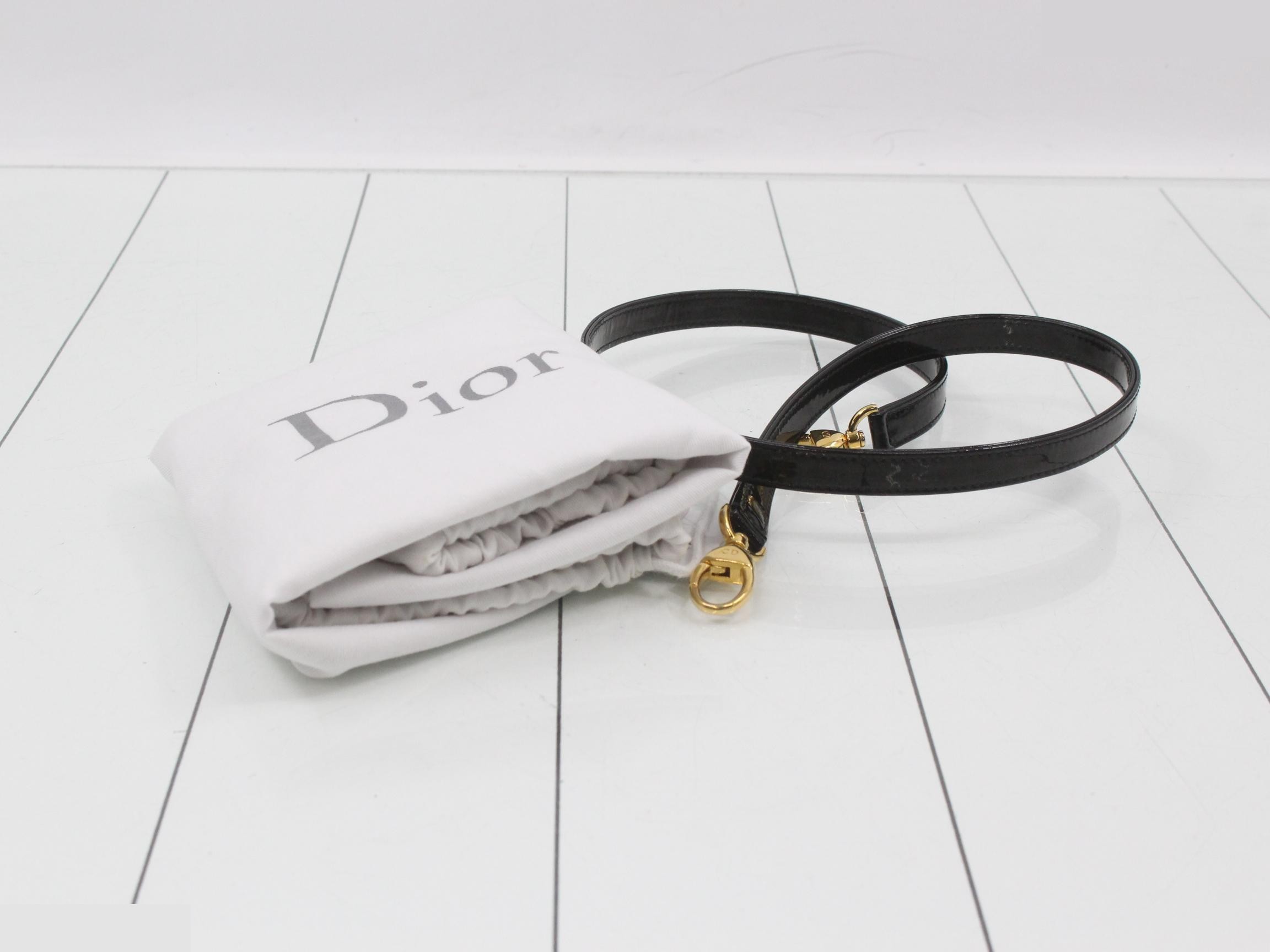Lady Dior Cannage 2-Way Black Shoulder/Handbag — view 7