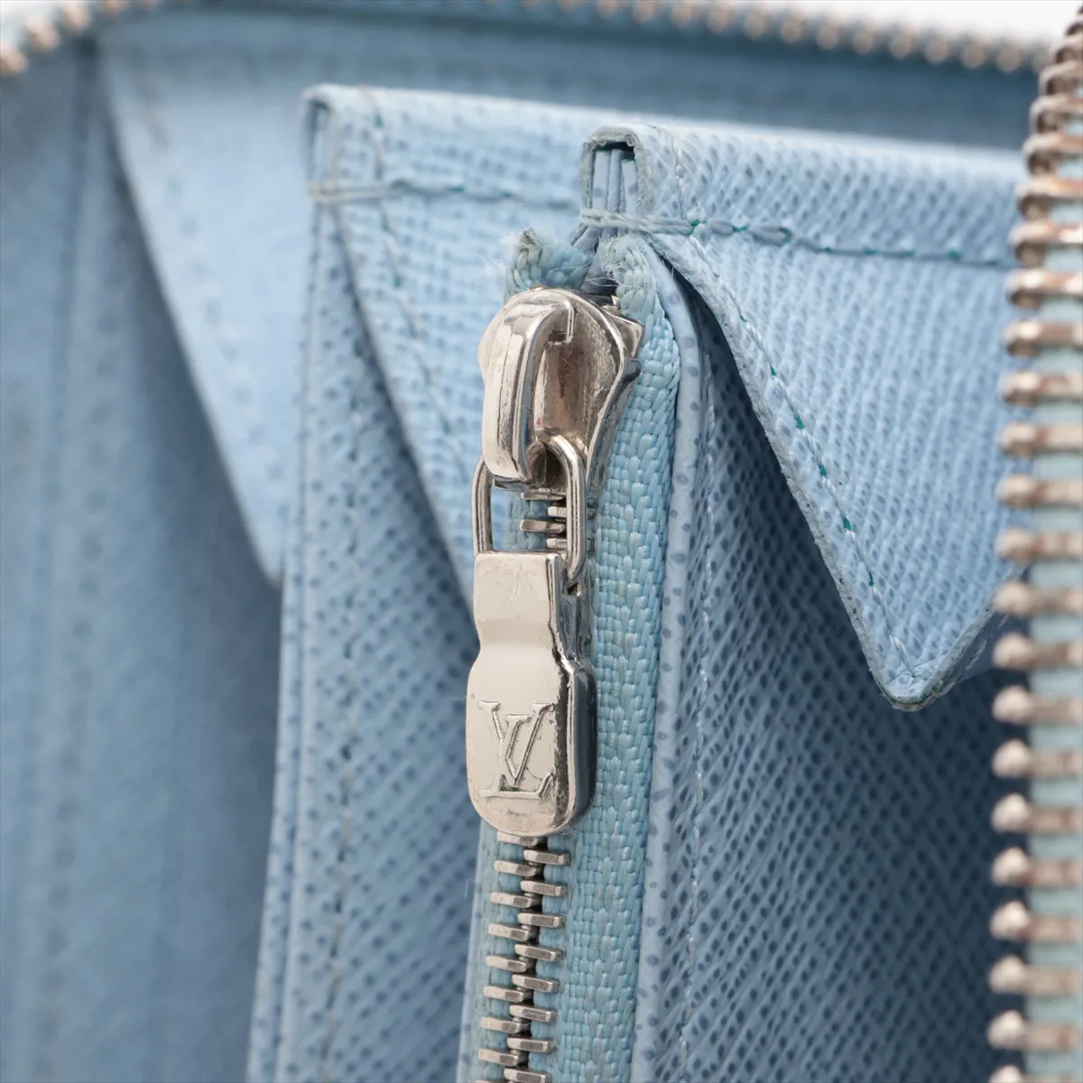 Epi Zippy Wallet M82141 Blue Round Zip Wallet (RFID detected) — view 12
