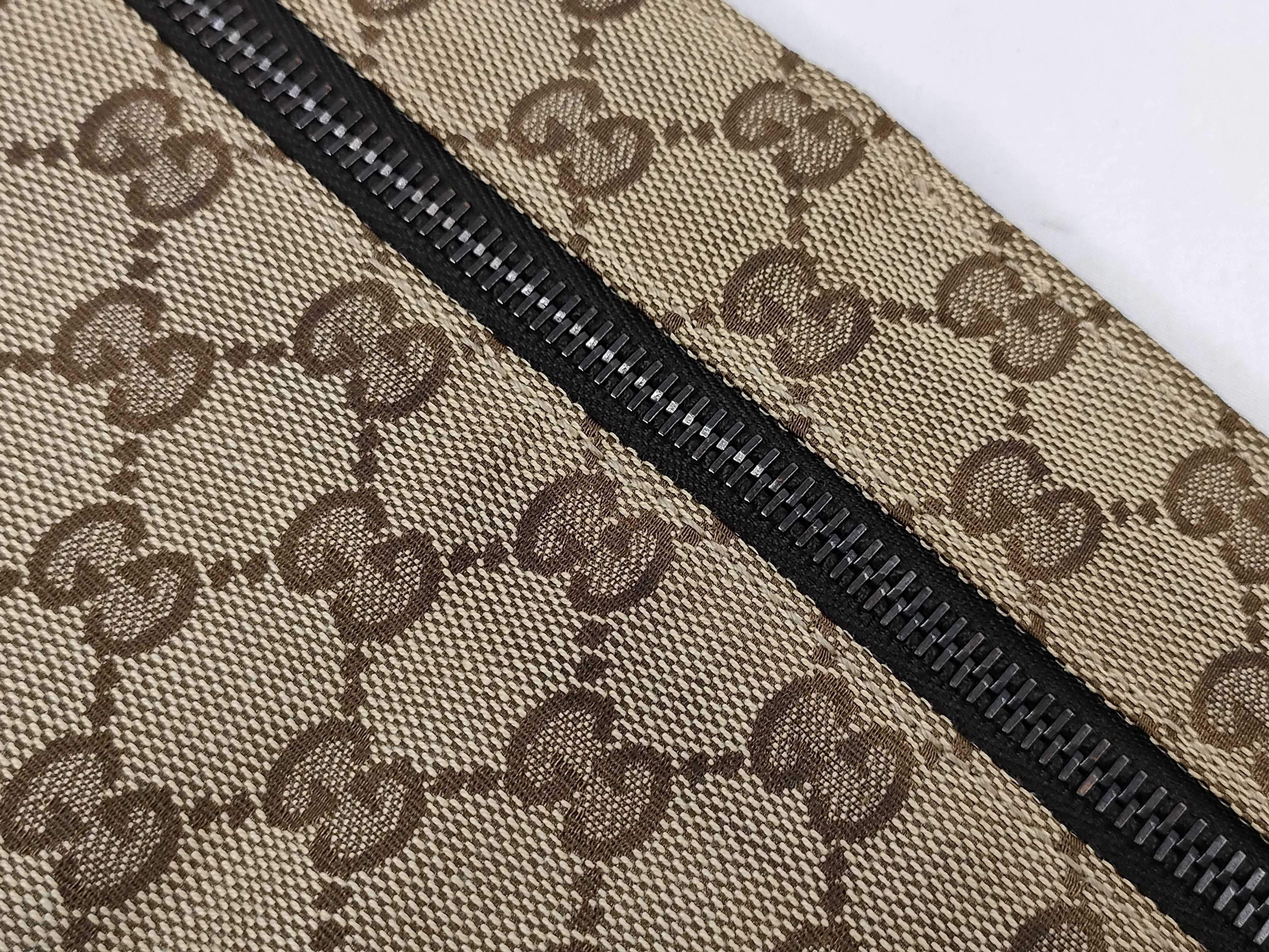 GG Canvas Body Bag, Canvas Sherry Line Shoulder Bag — view 8