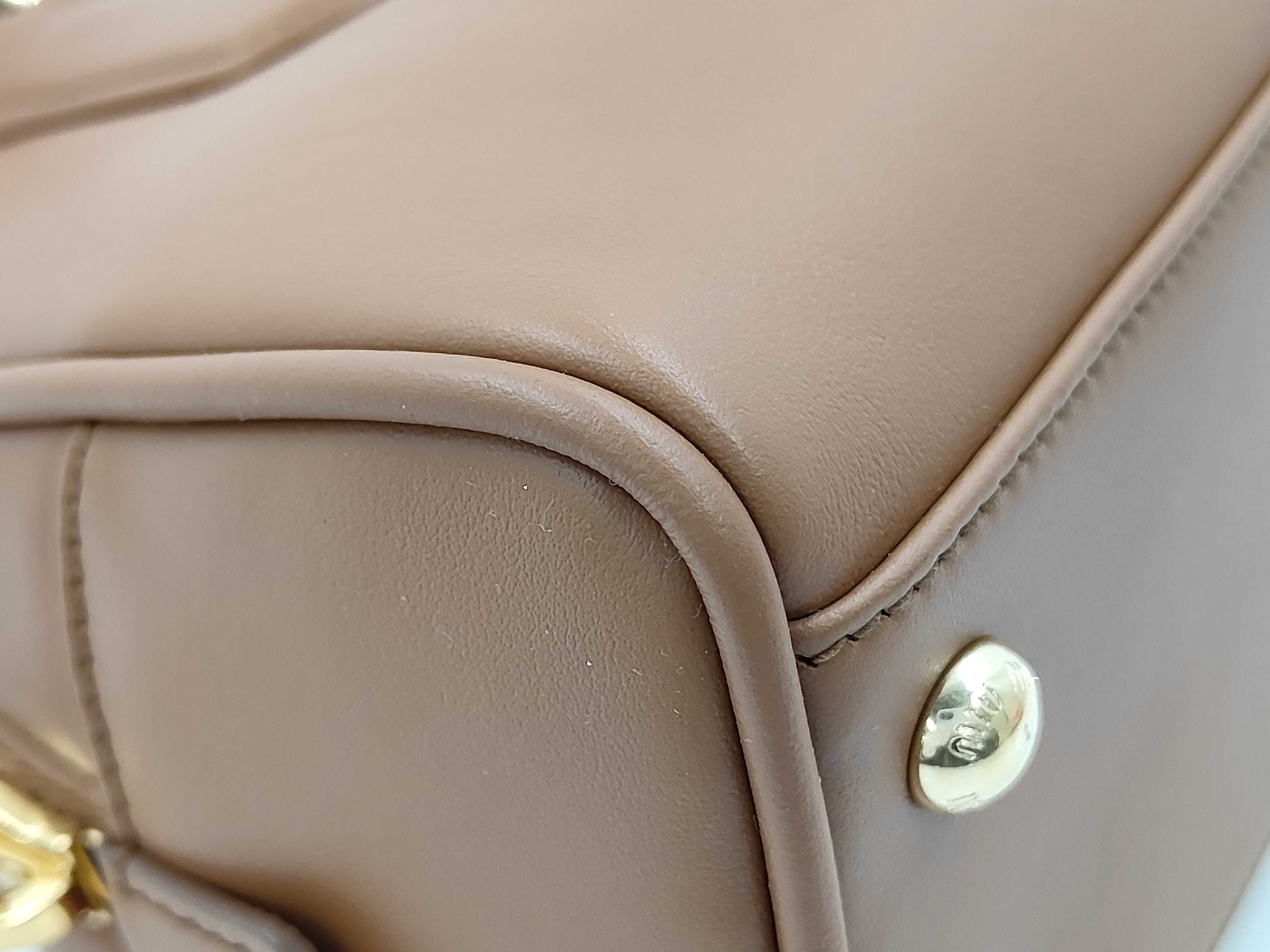 Arcadi Leather Bag, Brown, 5Bb191, Handbag — view 11