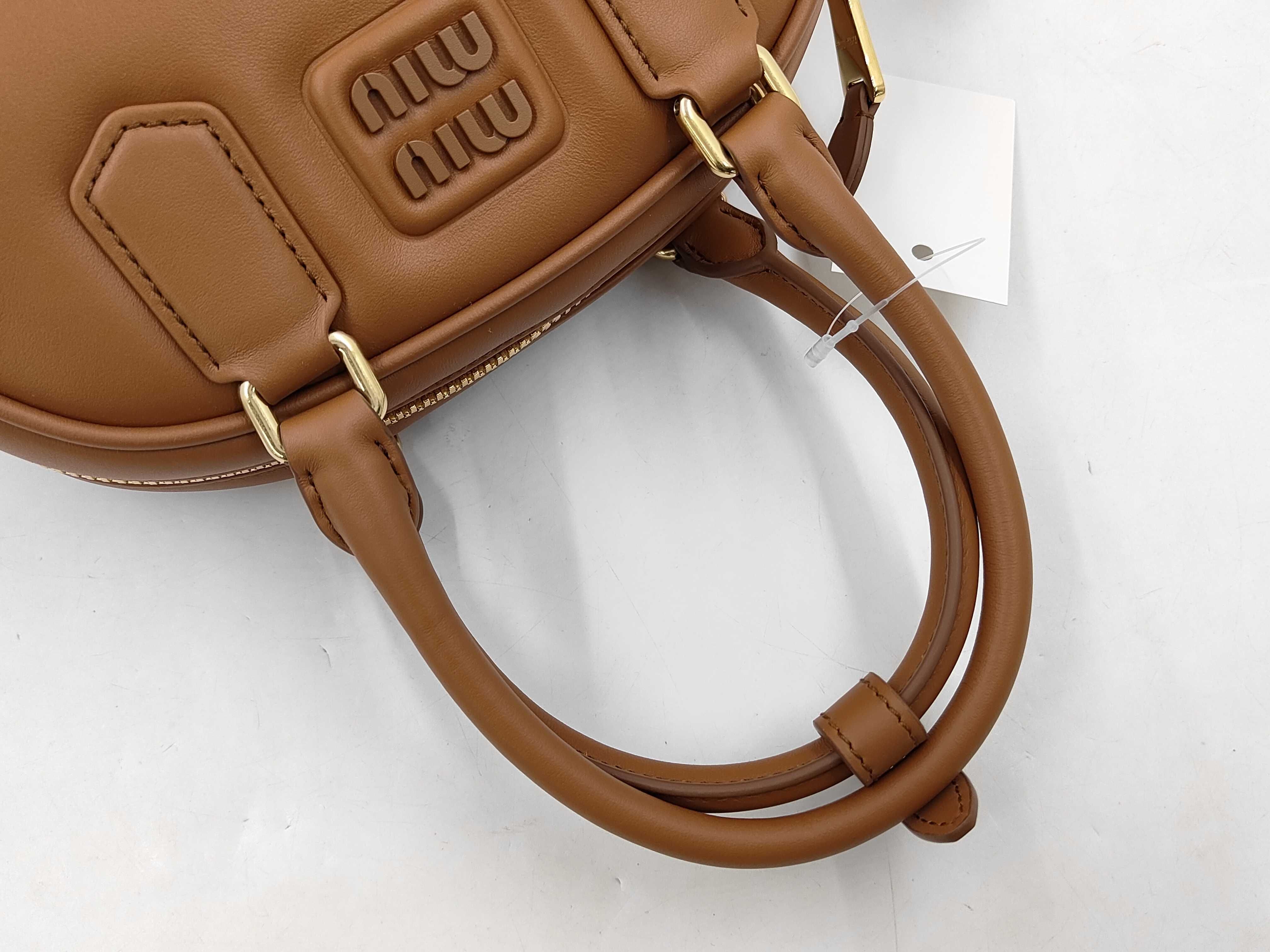 Arcadi Leather Bag, Brown, 5Bb191, Handbag — view 3