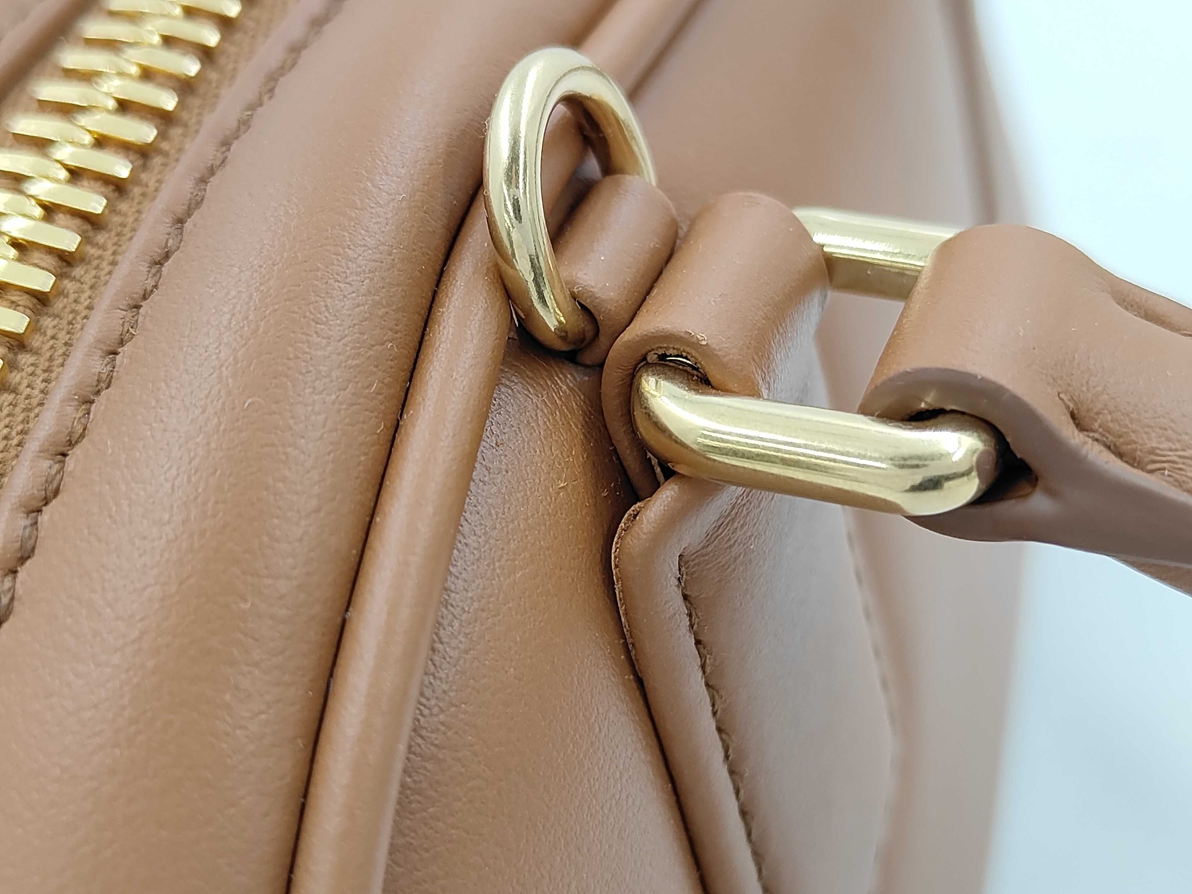 Arcadi Leather Bag, Brown, 5Bb191, Handbag — view 5