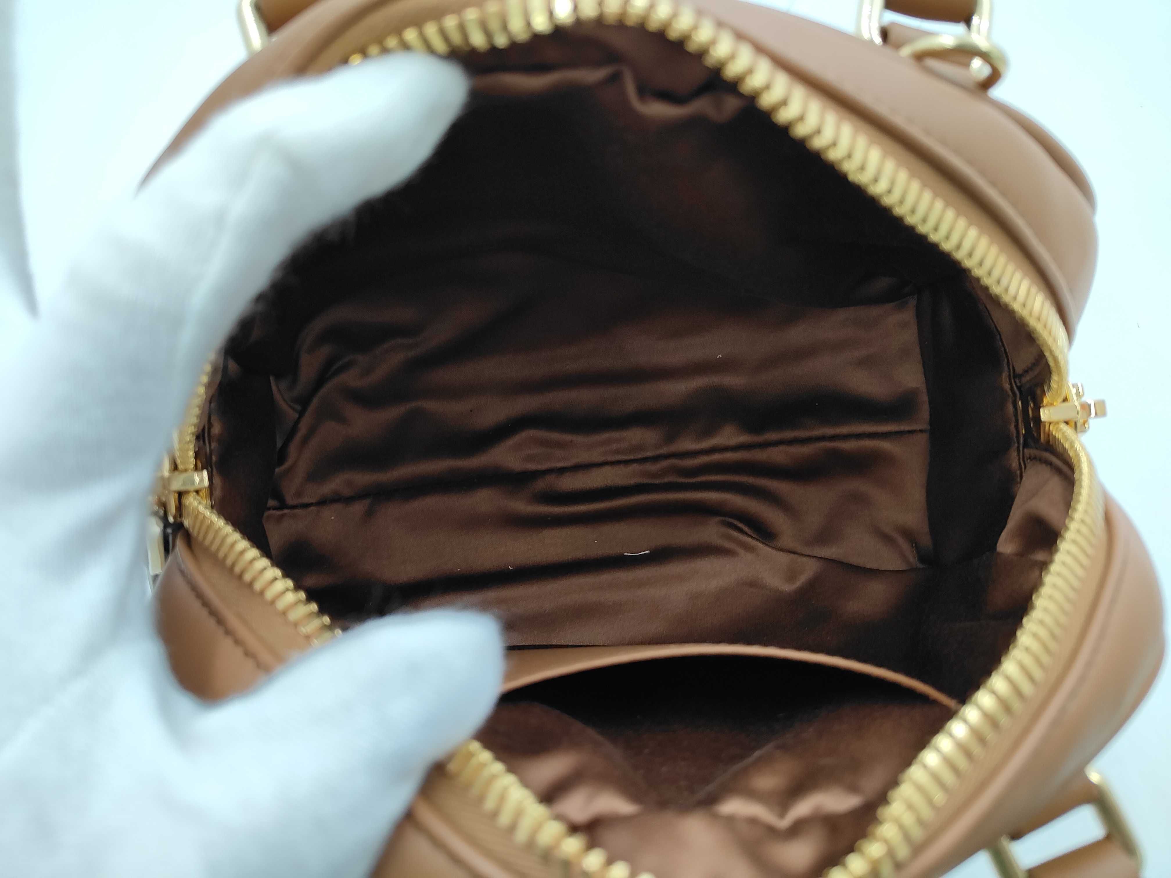 Arcadi Leather Bag, Brown, 5Bb191, Handbag — view 8
