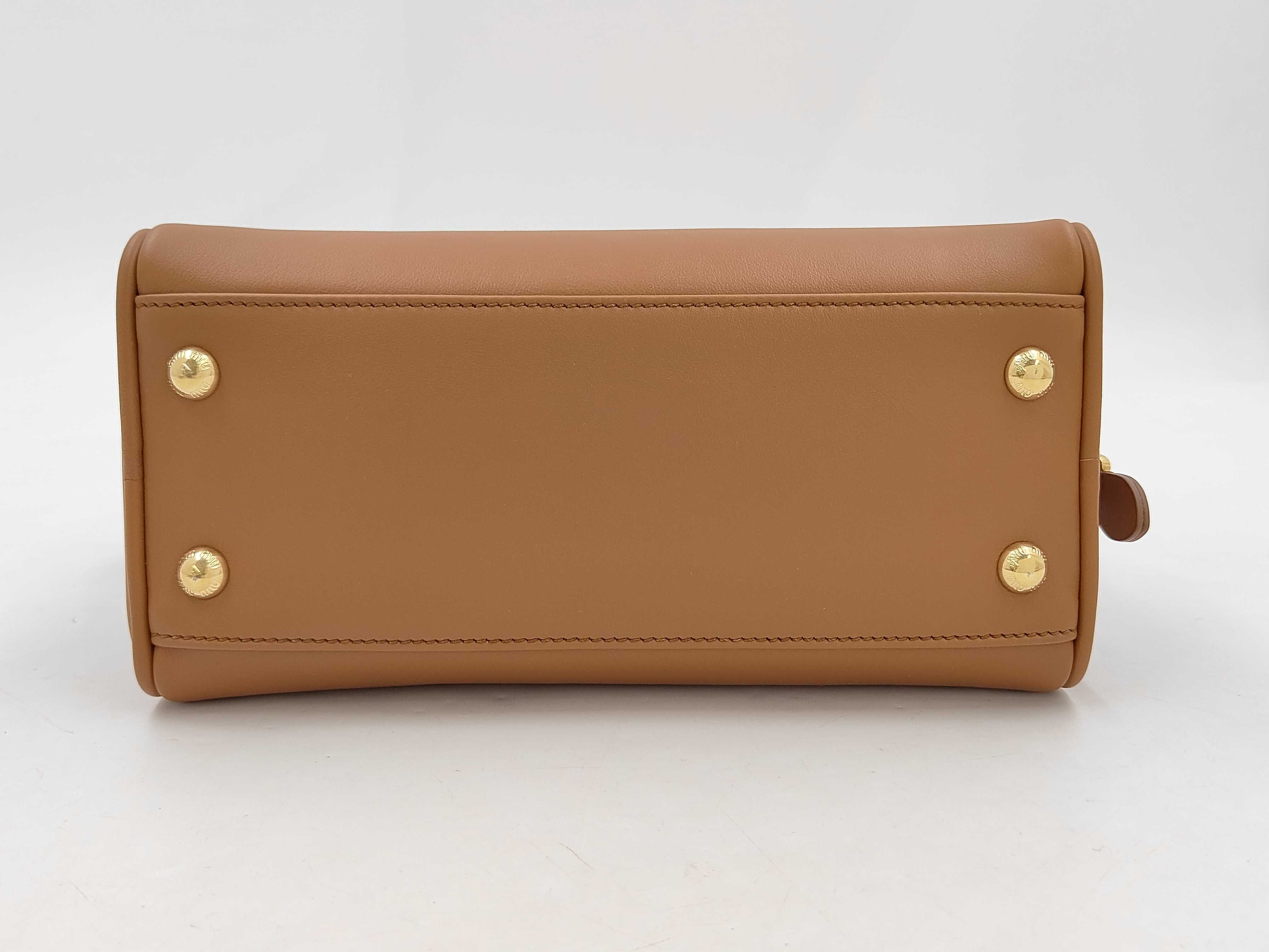 Arcadi Leather Bag, Brown, 5Bb191, Handbag — view 10