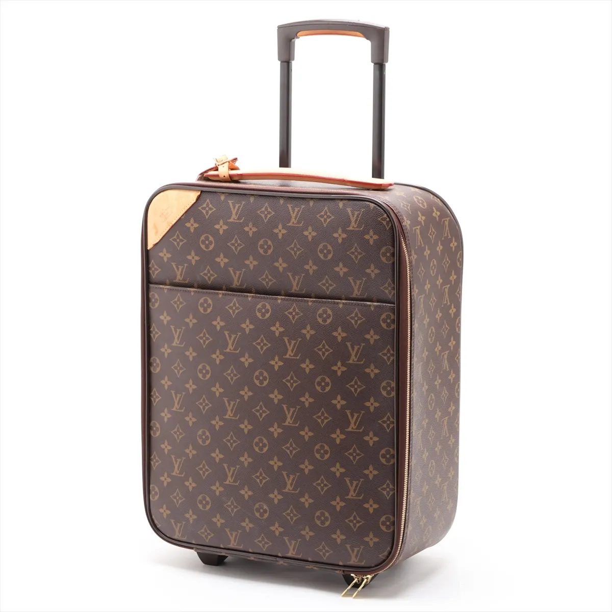 [Individually packaged] Louis Vuitton Monogram Pegase 45 M23293 SP1048 Brown with initials, stiff handle. — view 11
