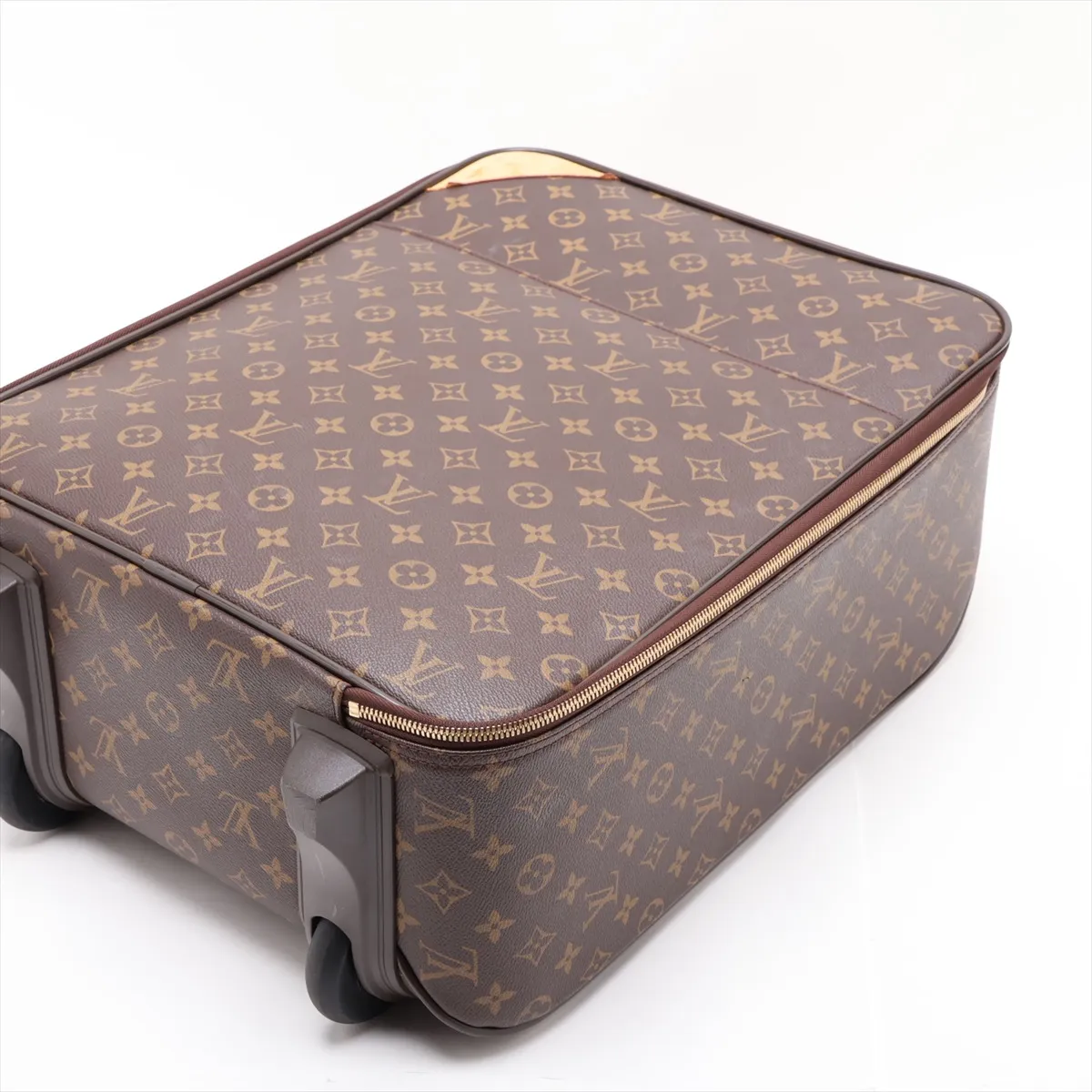 [Individually packaged] Louis Vuitton Monogram Pegase 45 M23293 SP1048 Brown with initials, stiff handle. — view 3