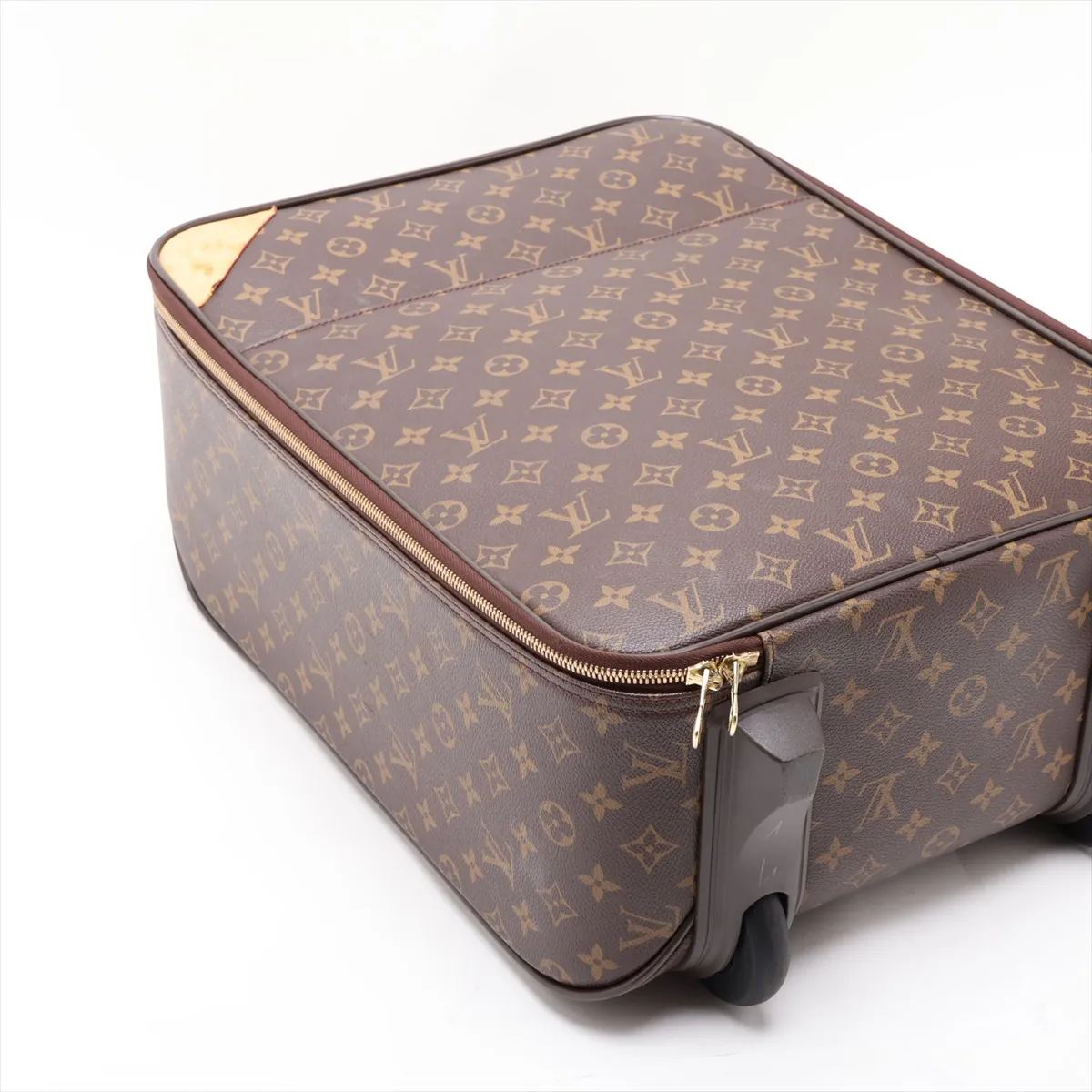[Individually packaged] Louis Vuitton Monogram Pegase 45 M23293 SP1048 Brown with initials, stiff handle. — view 4