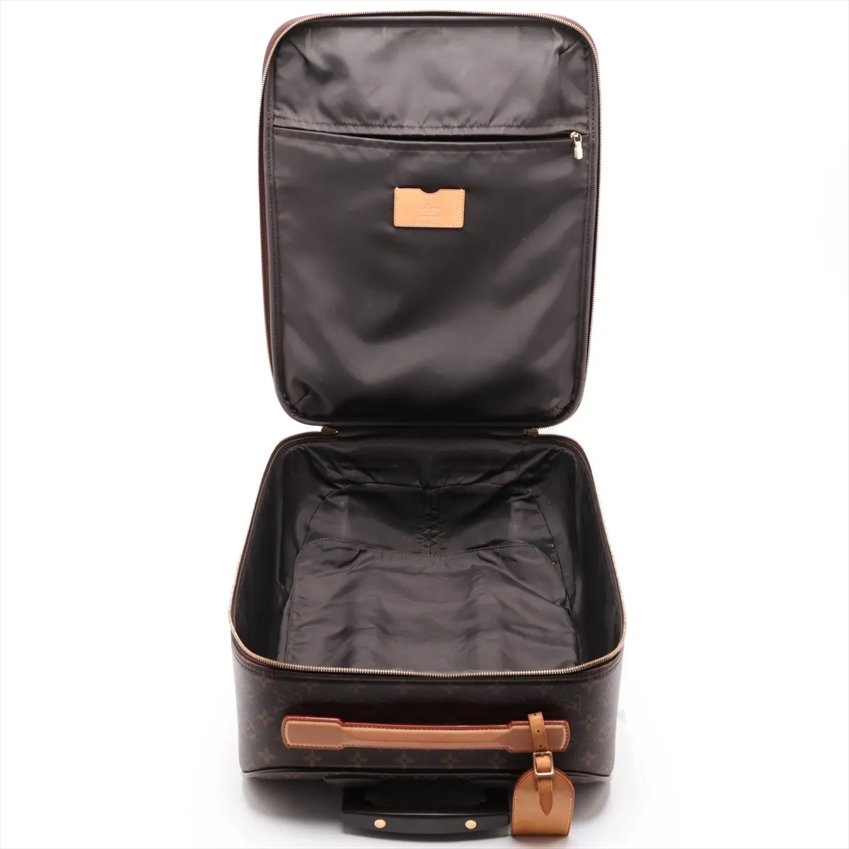 [Individually packaged] Louis Vuitton Monogram Pegase 45 M23293 SP1048 Brown with initials, stiff handle. — view 5