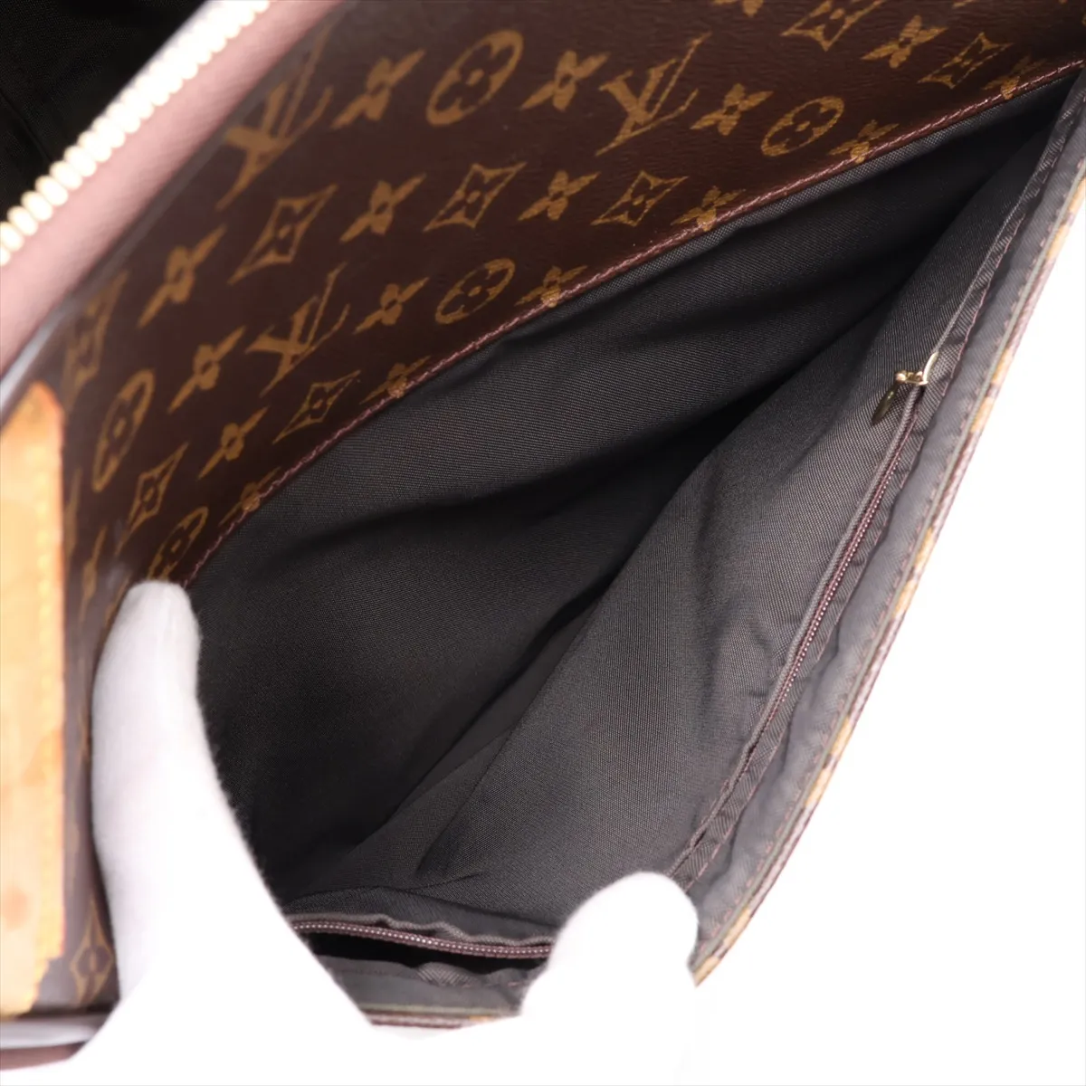 [Individually packaged] Louis Vuitton Monogram Pegase 45 M23293 SP1048 Brown with initials, stiff handle. — view 8