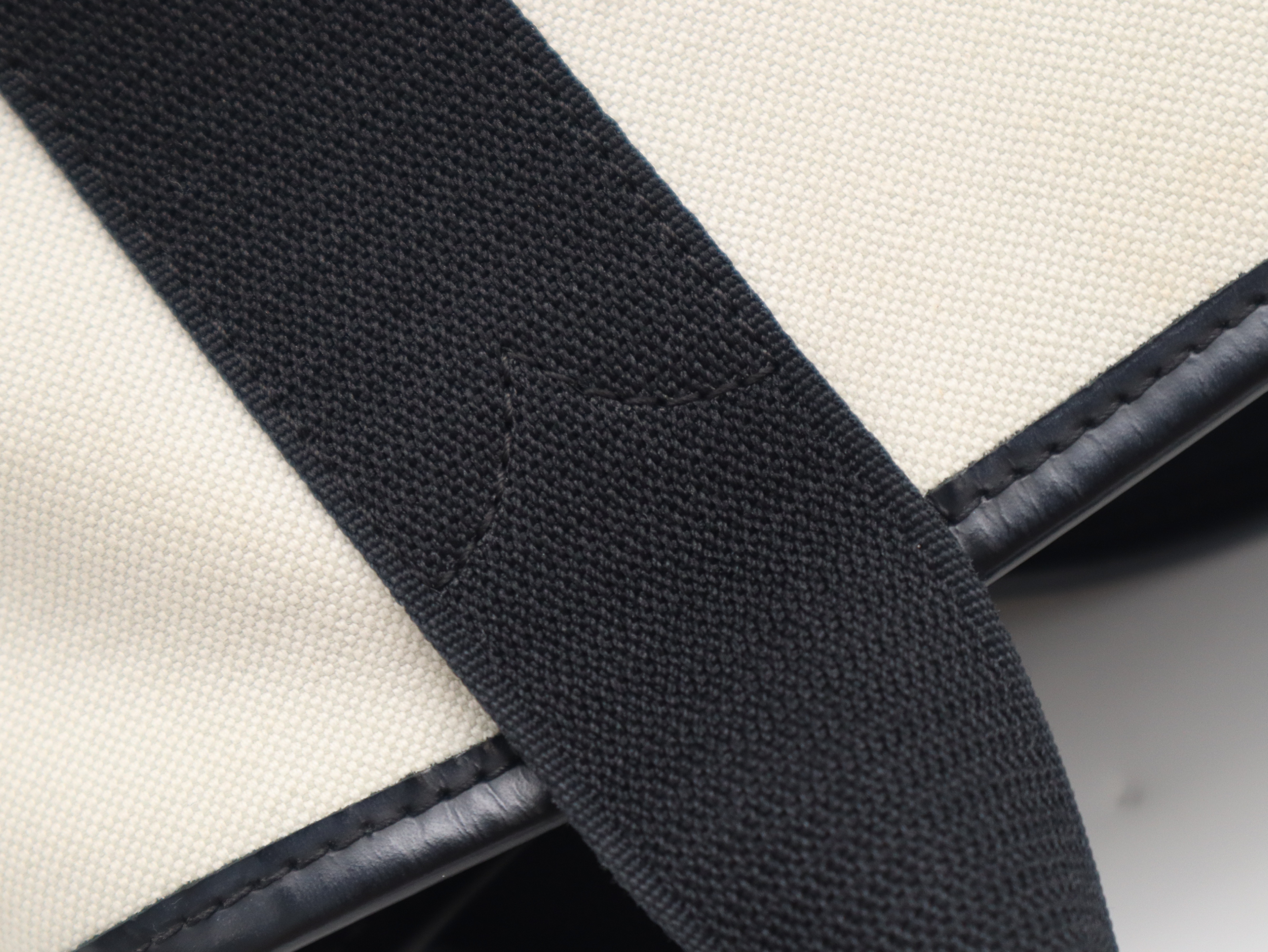 339933 Navy Small Cabas Tote Bag — view 7