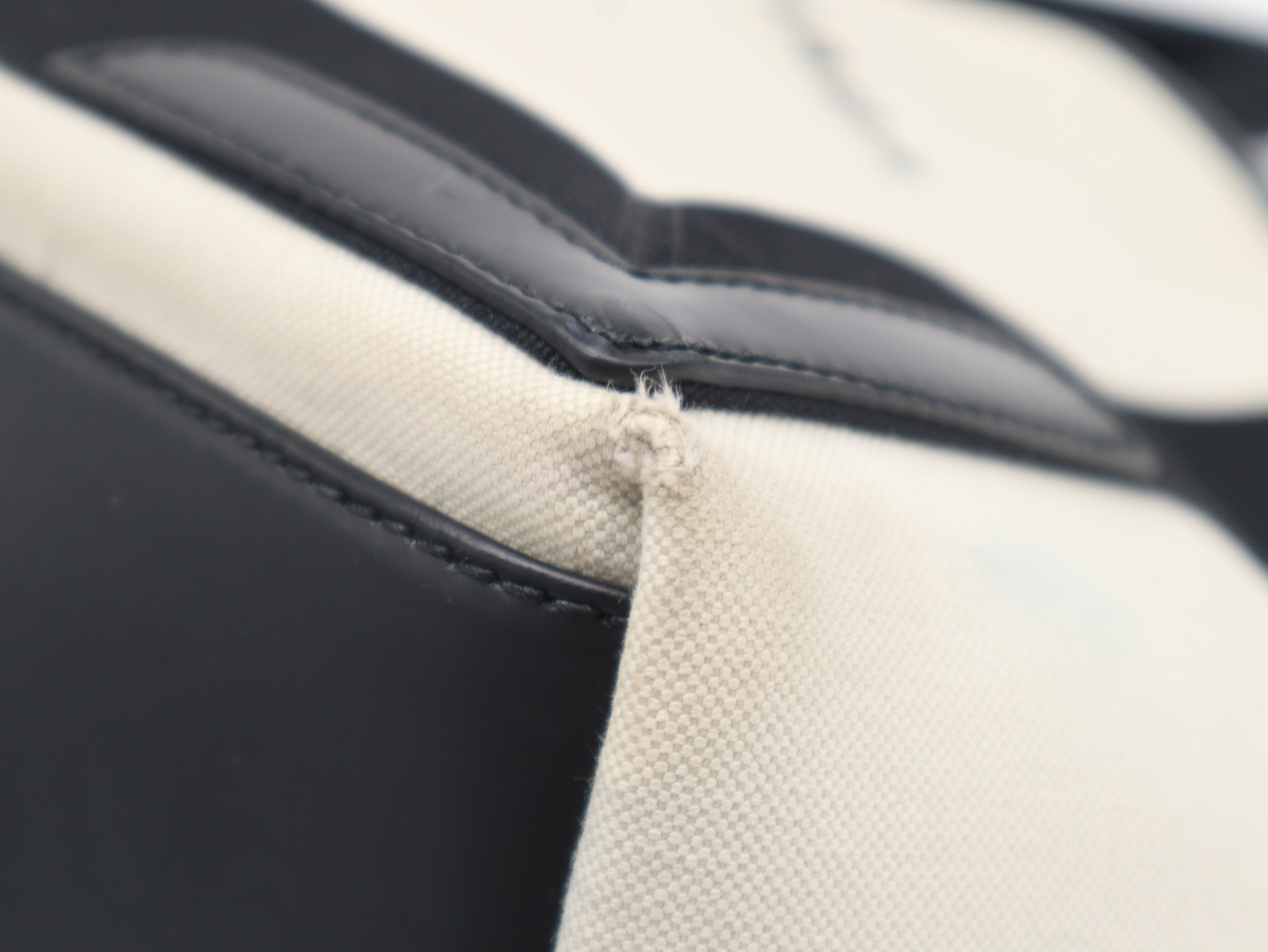 339933 Navy Small Cabas Tote Bag — view 9