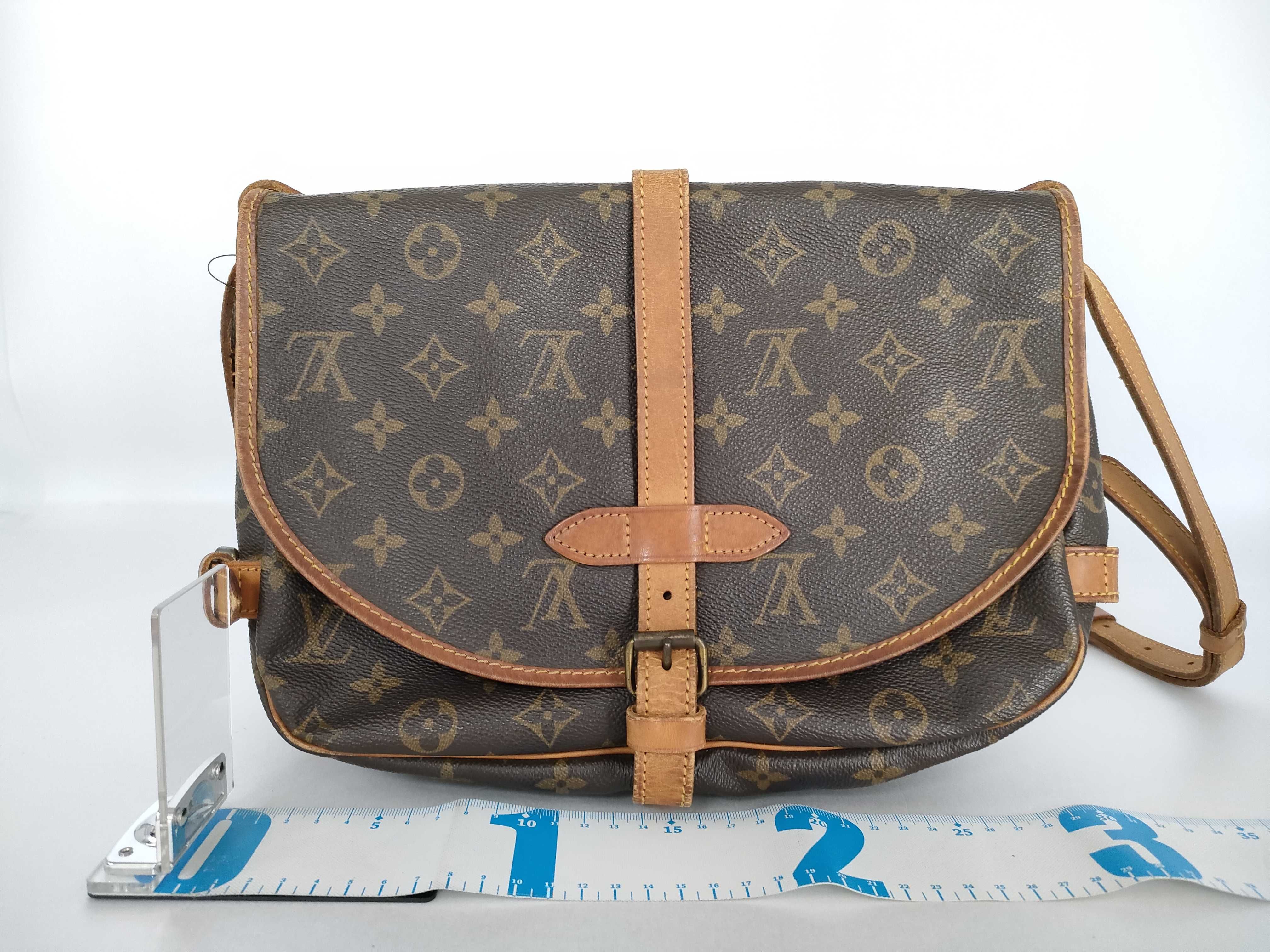 Monogram LV Vuitton Saumur 30 Shoulder Bag — view 2