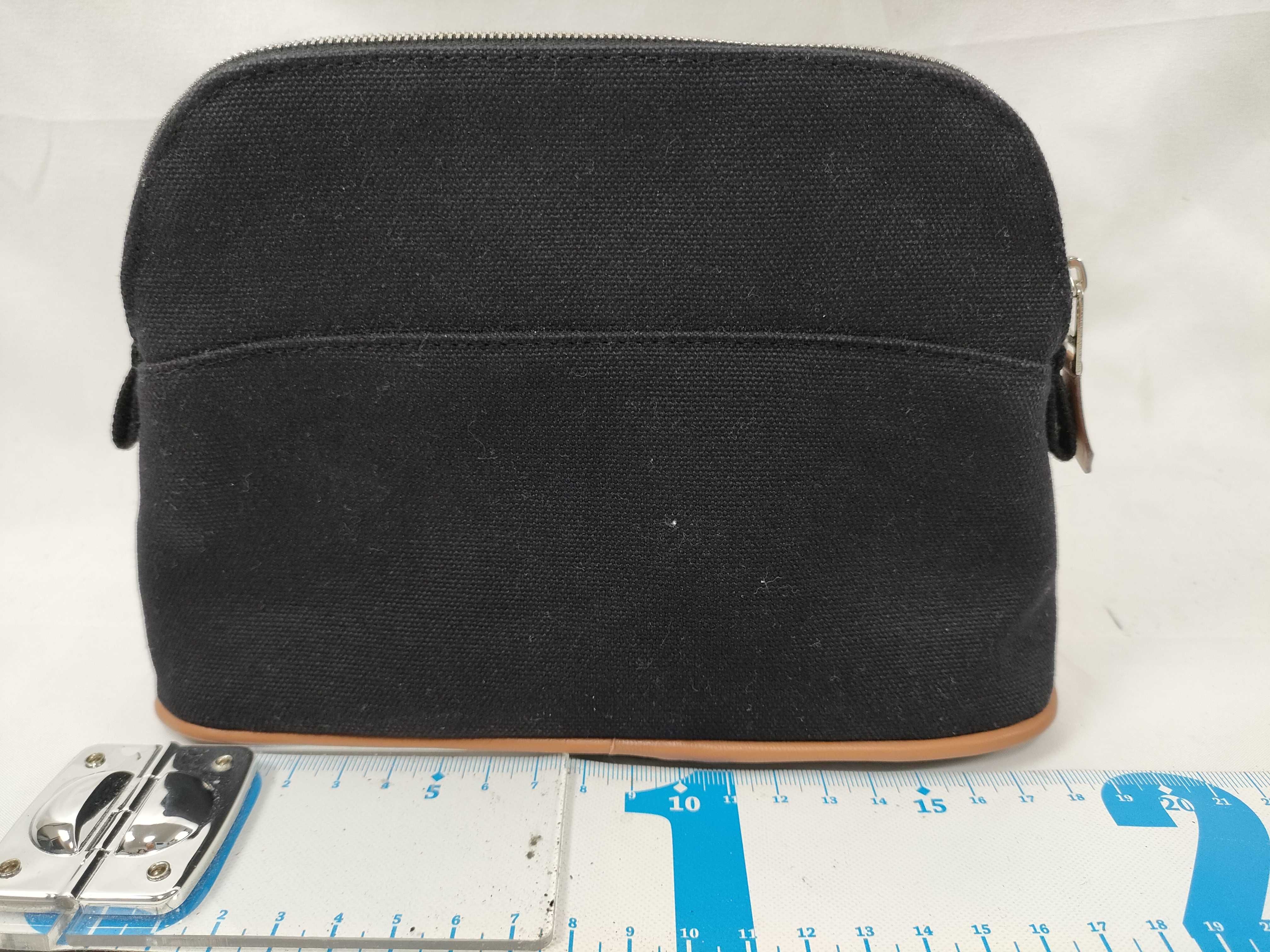 Bolide Pouch, Black x Orange — view 2