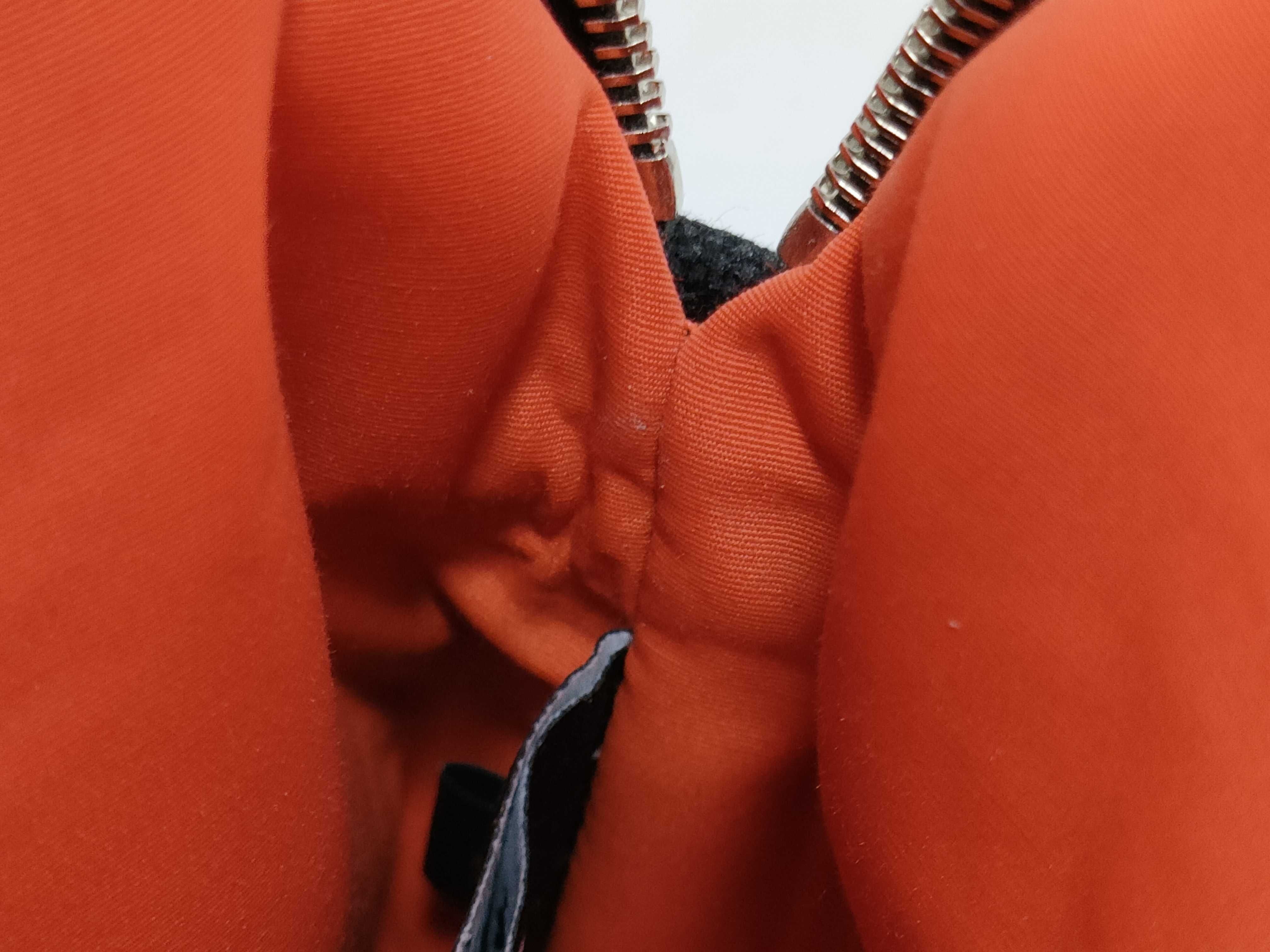 Bolide Pouch, Black x Orange — view 11