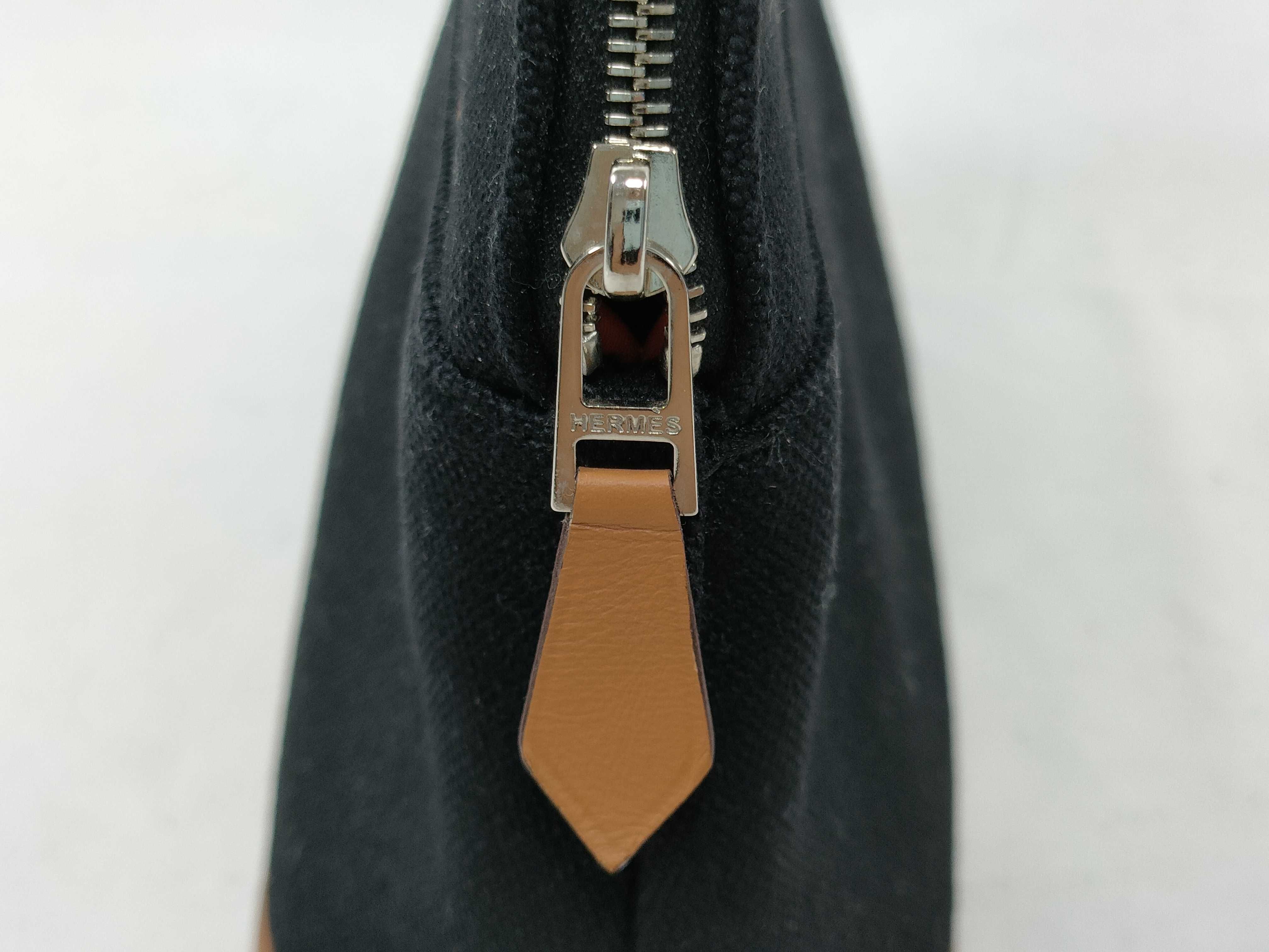 Bolide Pouch, Black x Orange — view 3
