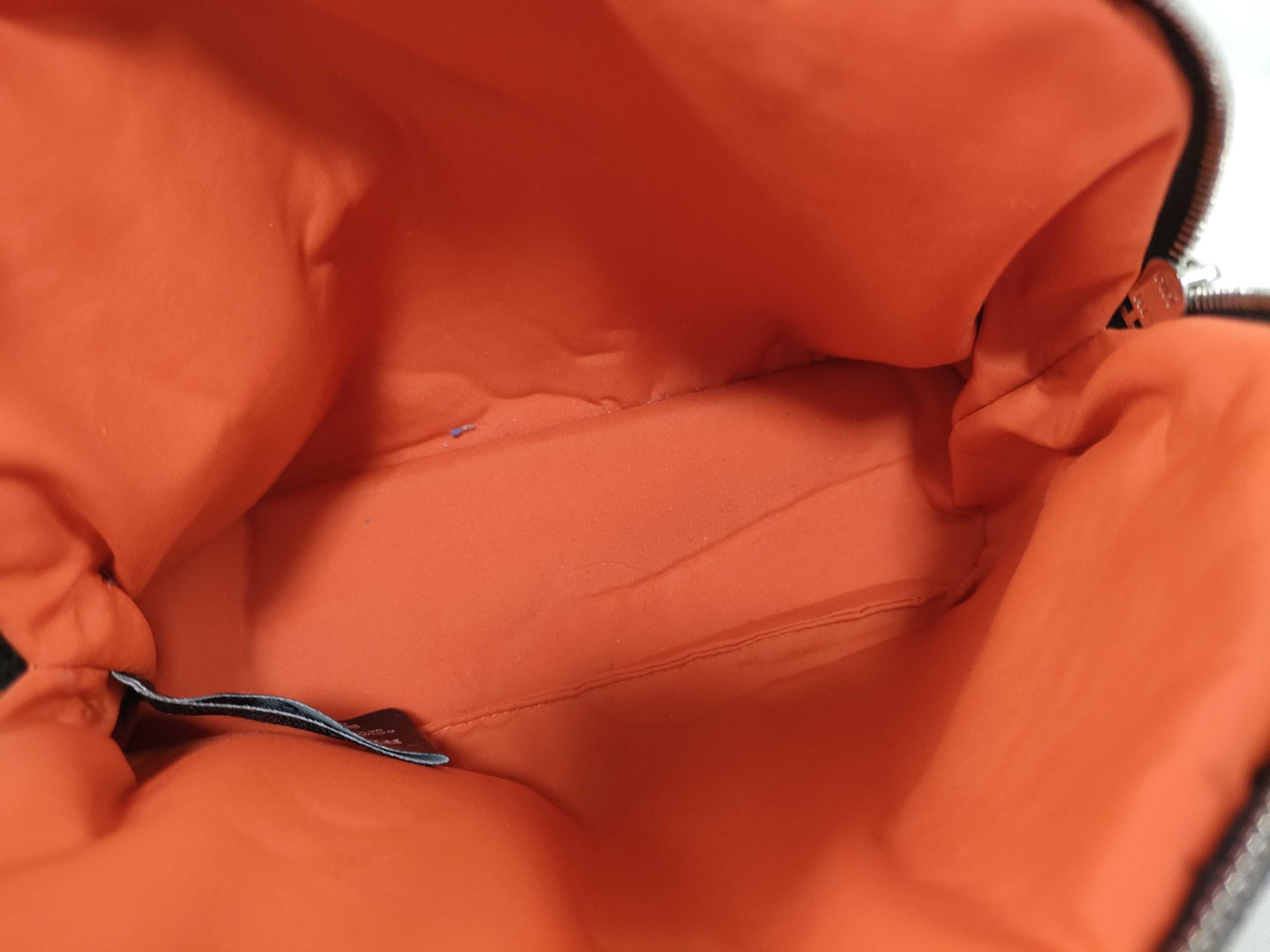 Bolide Pouch, Black x Orange — view 7