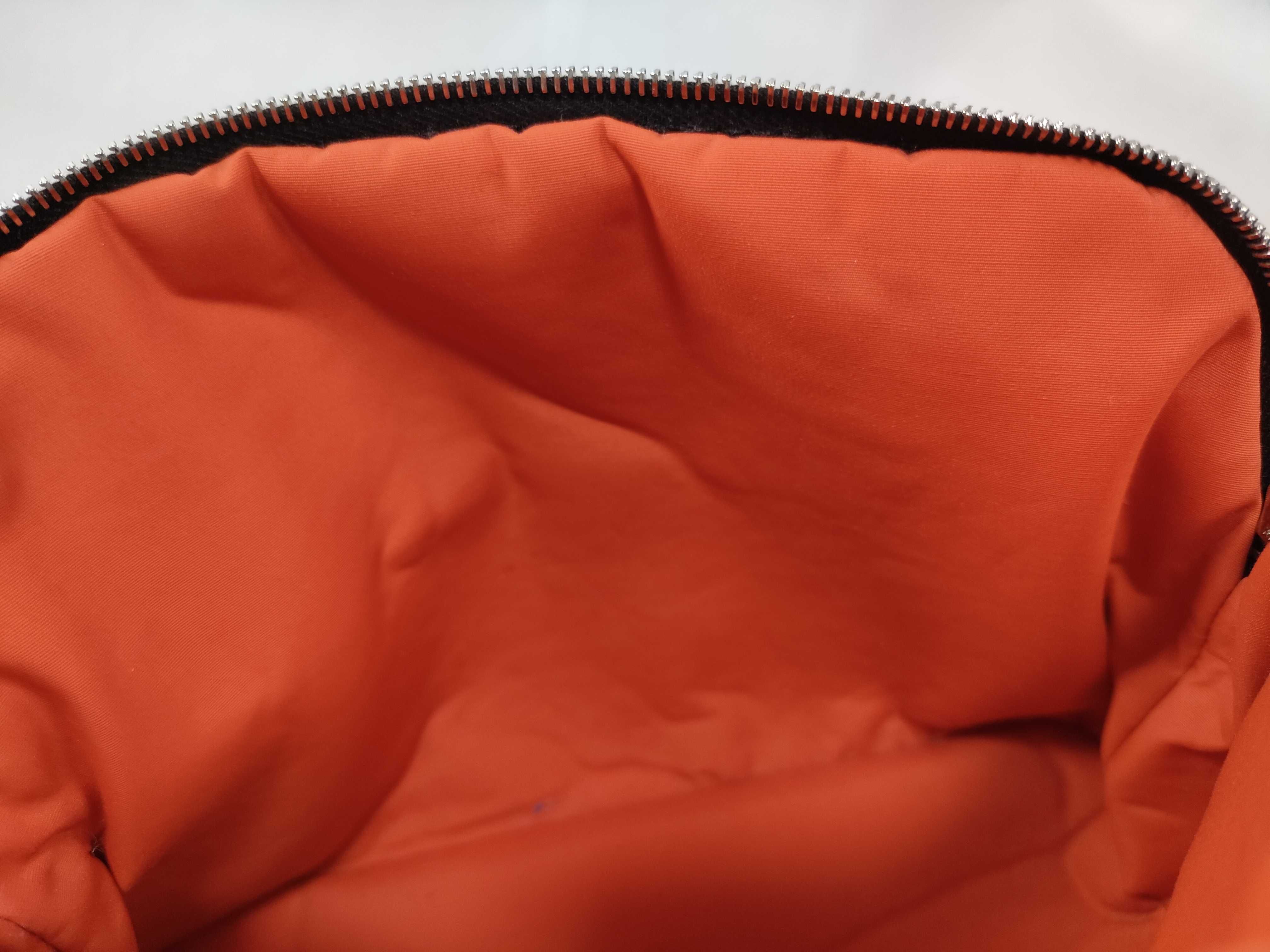 Bolide Pouch, Black x Orange — view 8
