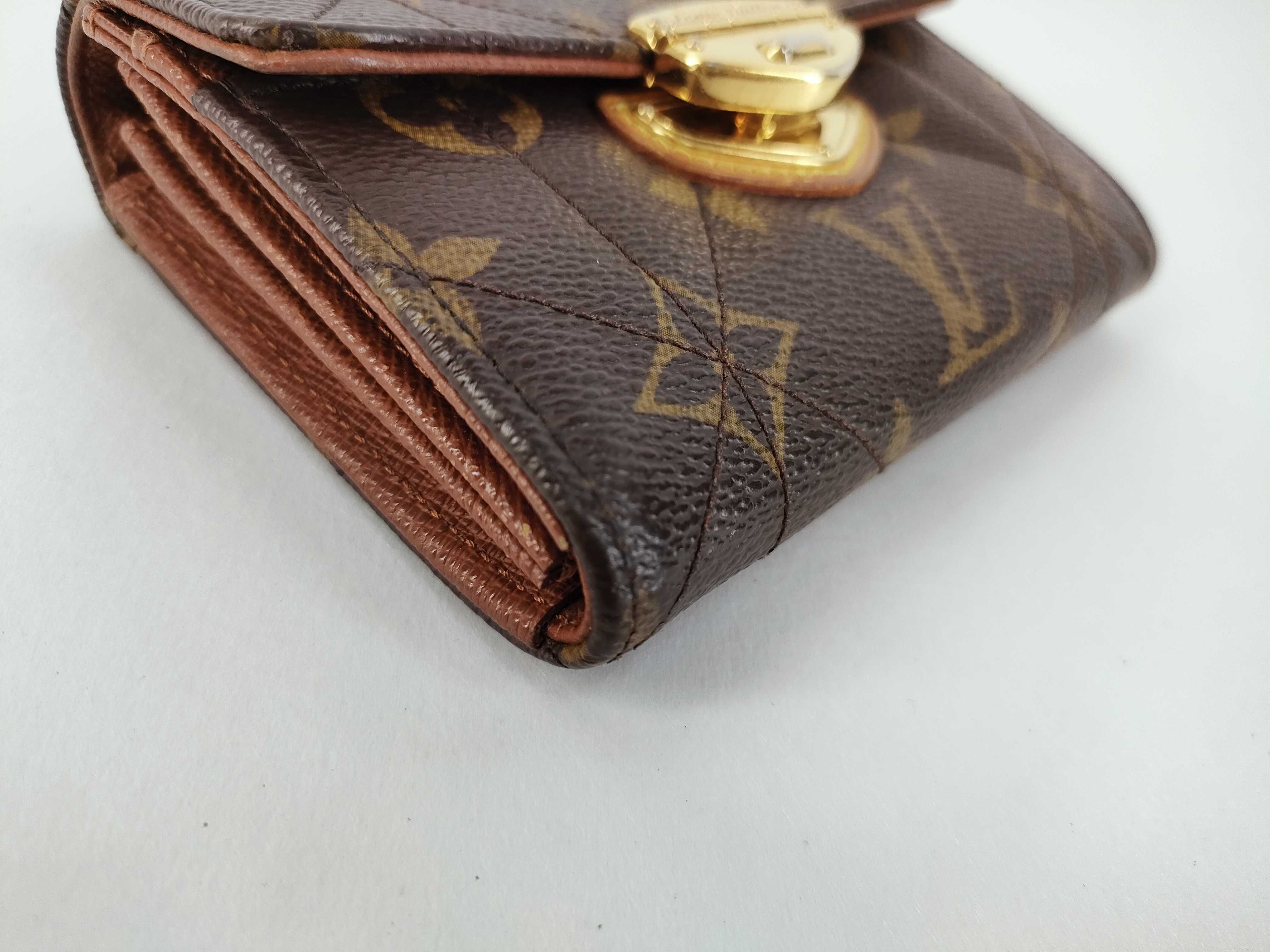 Monogram Louis Vuitton Monogram Portefeuille Etoile Compact M63799 Wallet — view 3