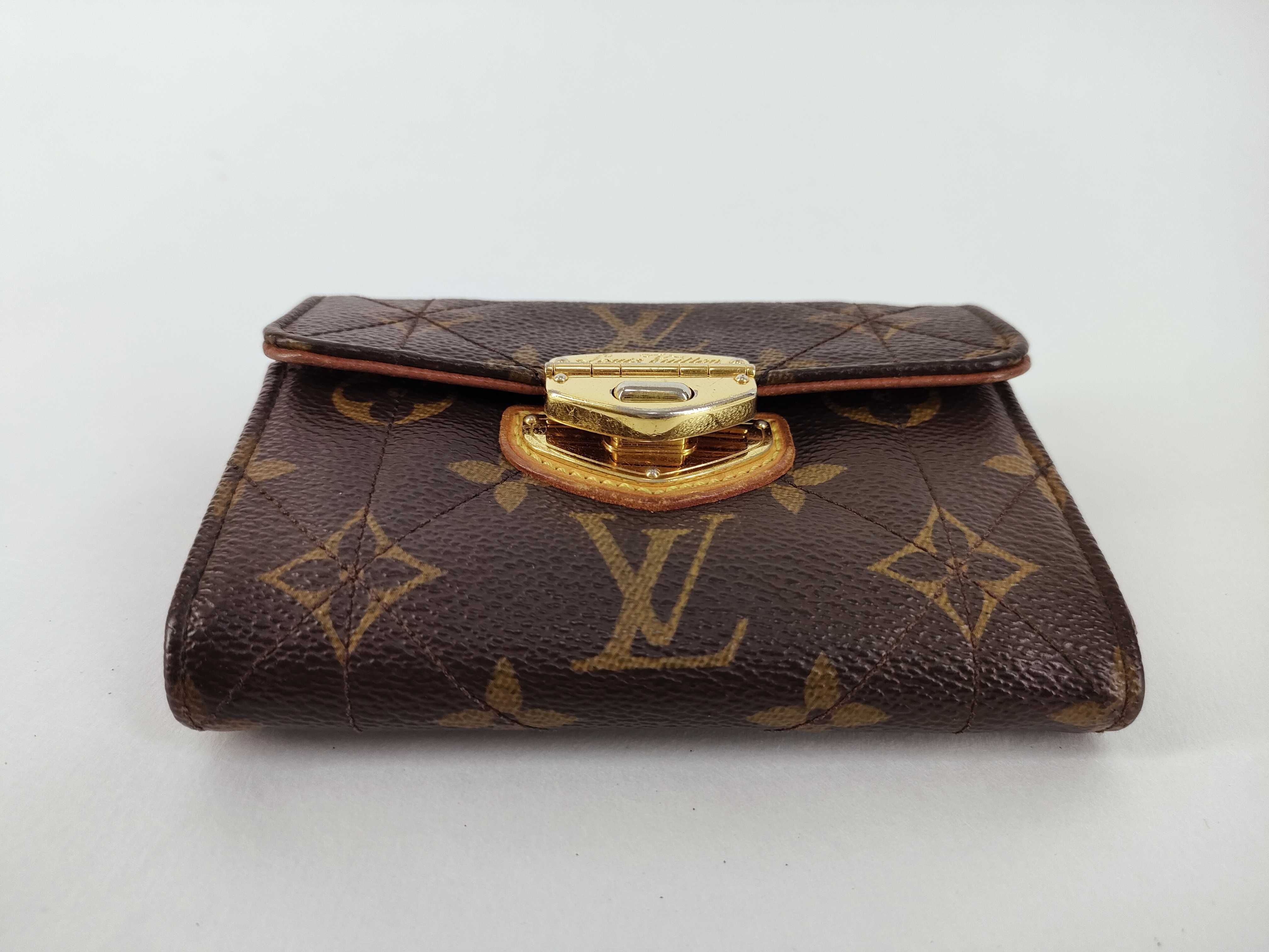Monogram Louis Vuitton Monogram Portefeuille Etoile Compact M63799 Wallet — view 5