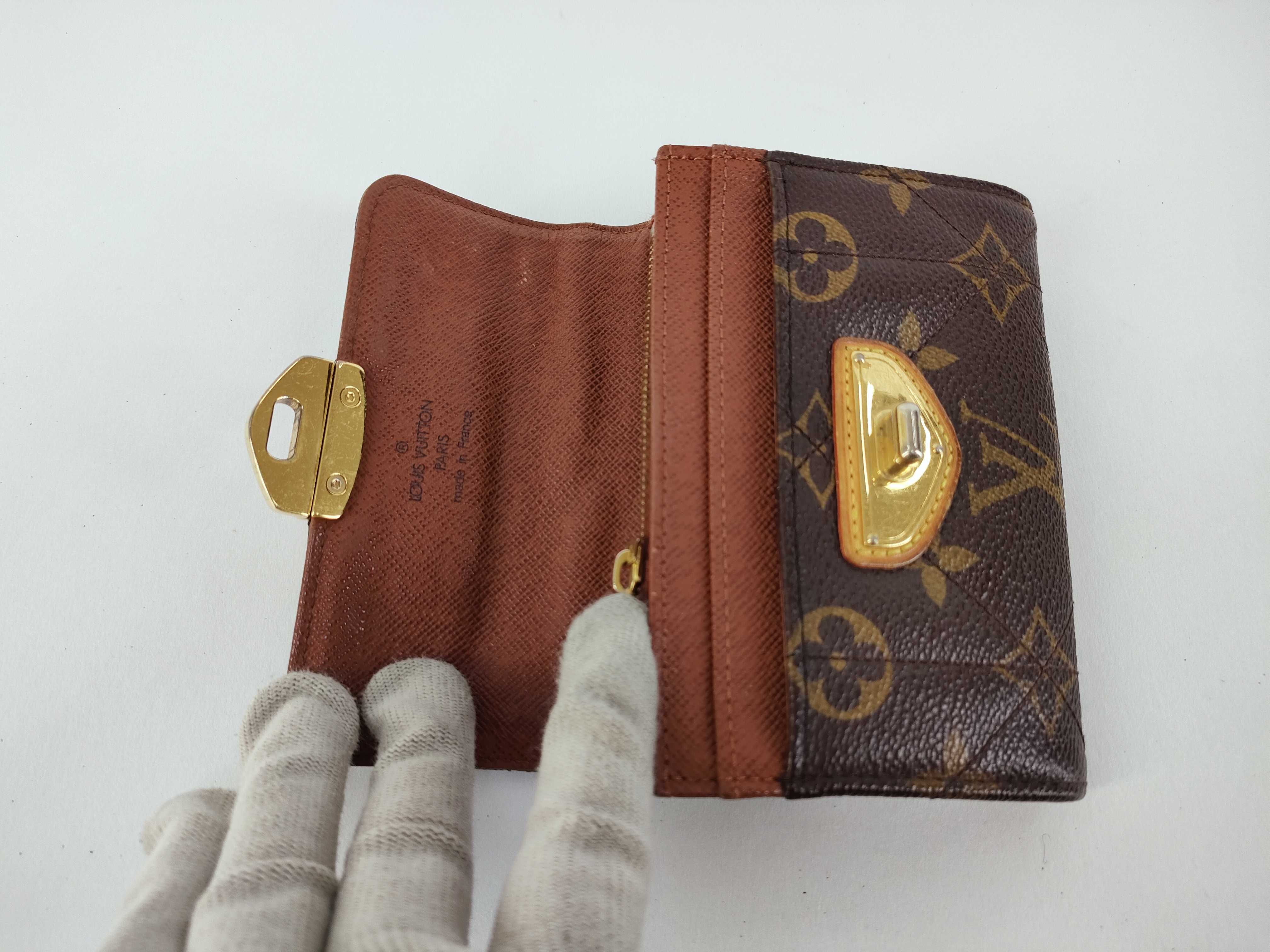 Monogram Louis Vuitton Monogram Portefeuille Etoile Compact M63799 Wallet — view 9