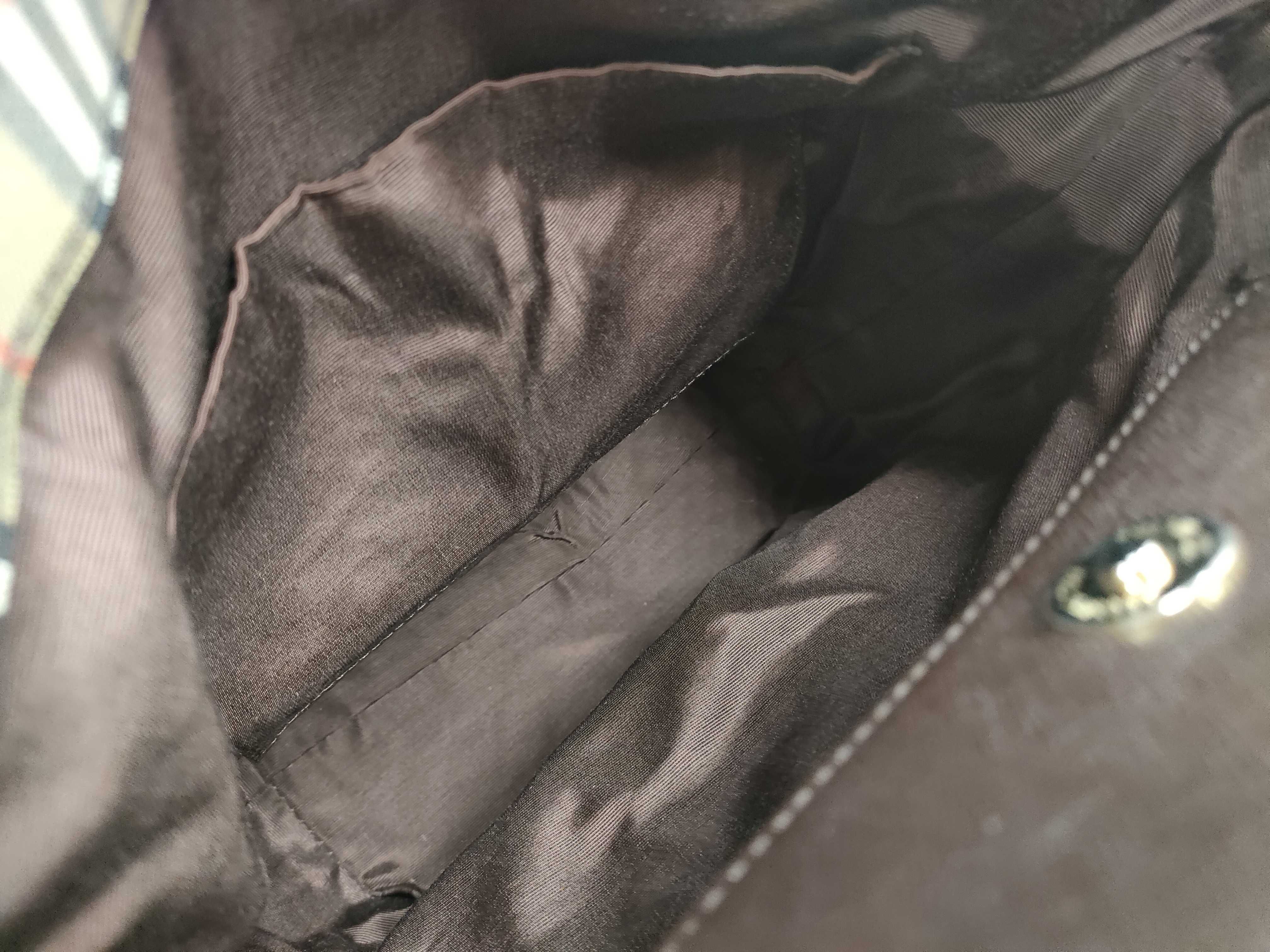 Canvas x Leather Nova Check Tote Bag — view 10