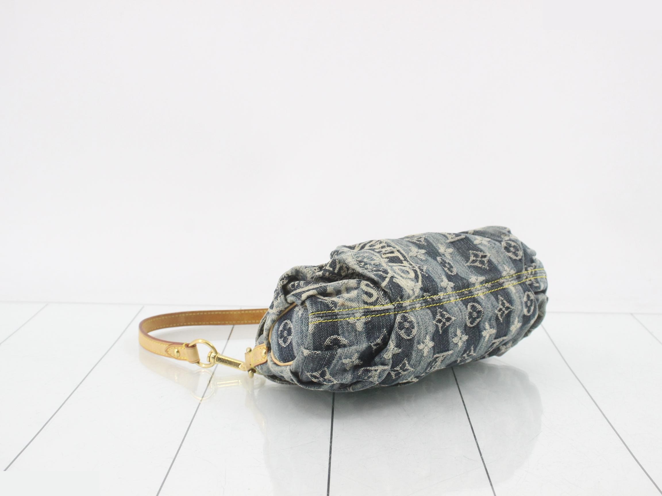 Denim Mini Pleated — view 5