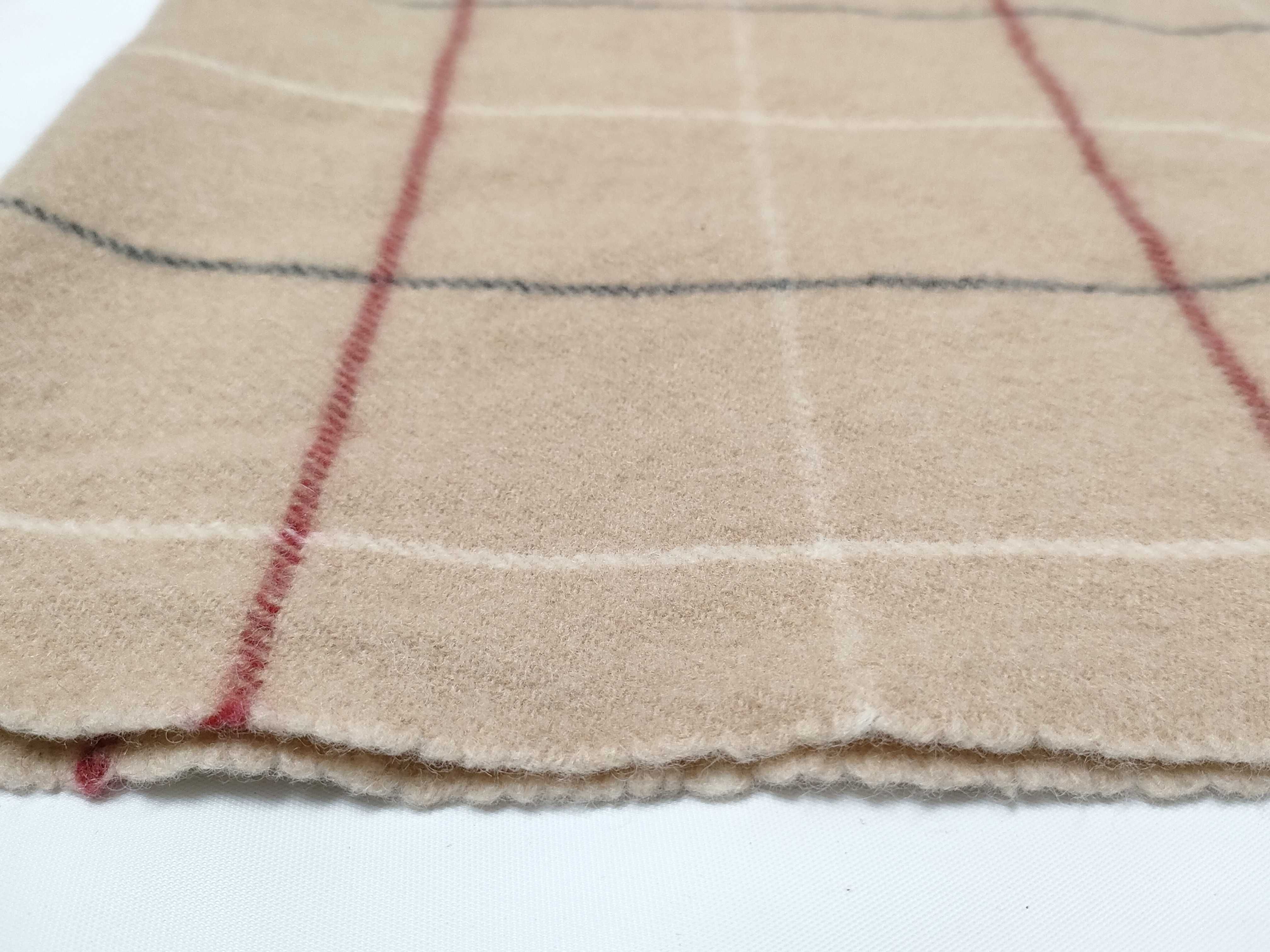 Nova Check Beige Shawl, Throw, and Other Accessories — view 8